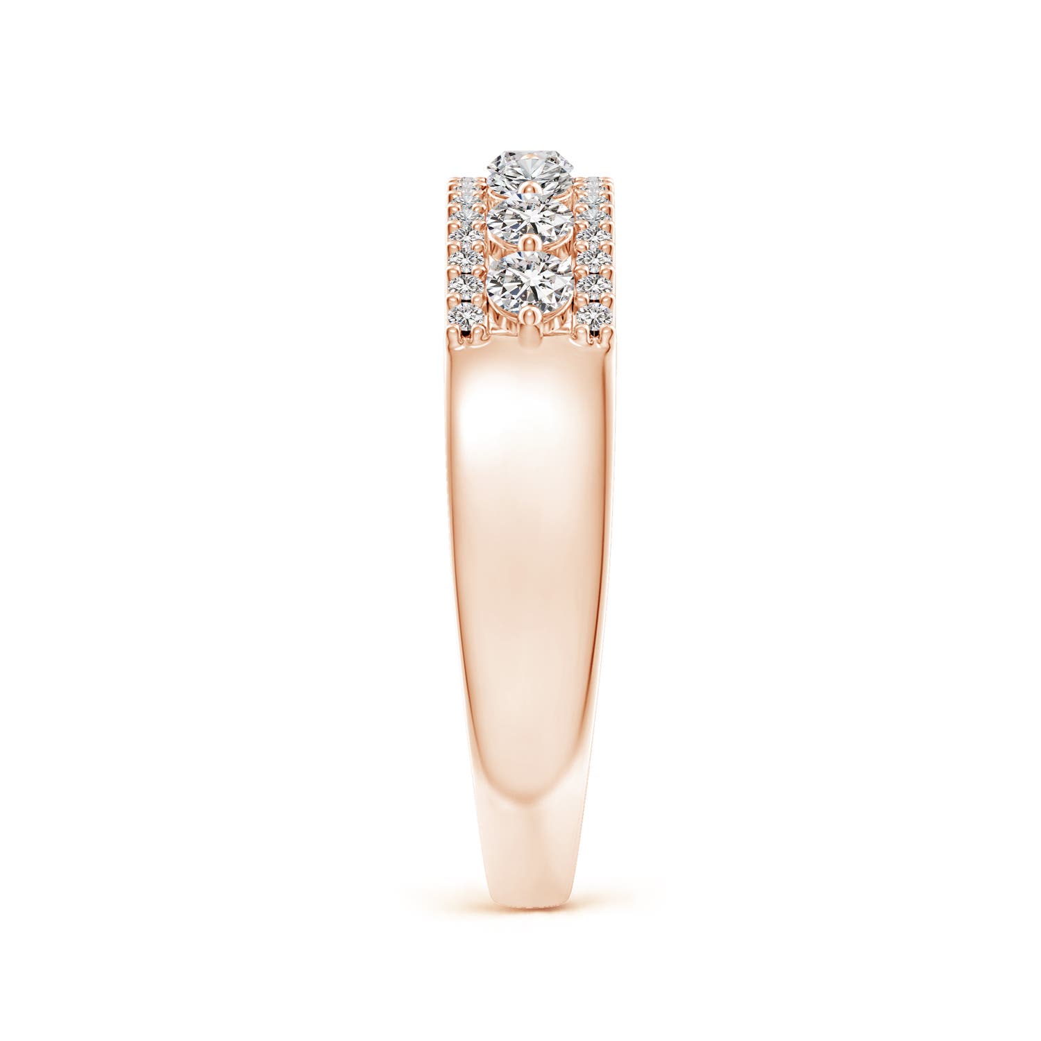 I-J, I1-I2 / 0.65 CT / 14 KT Rose Gold