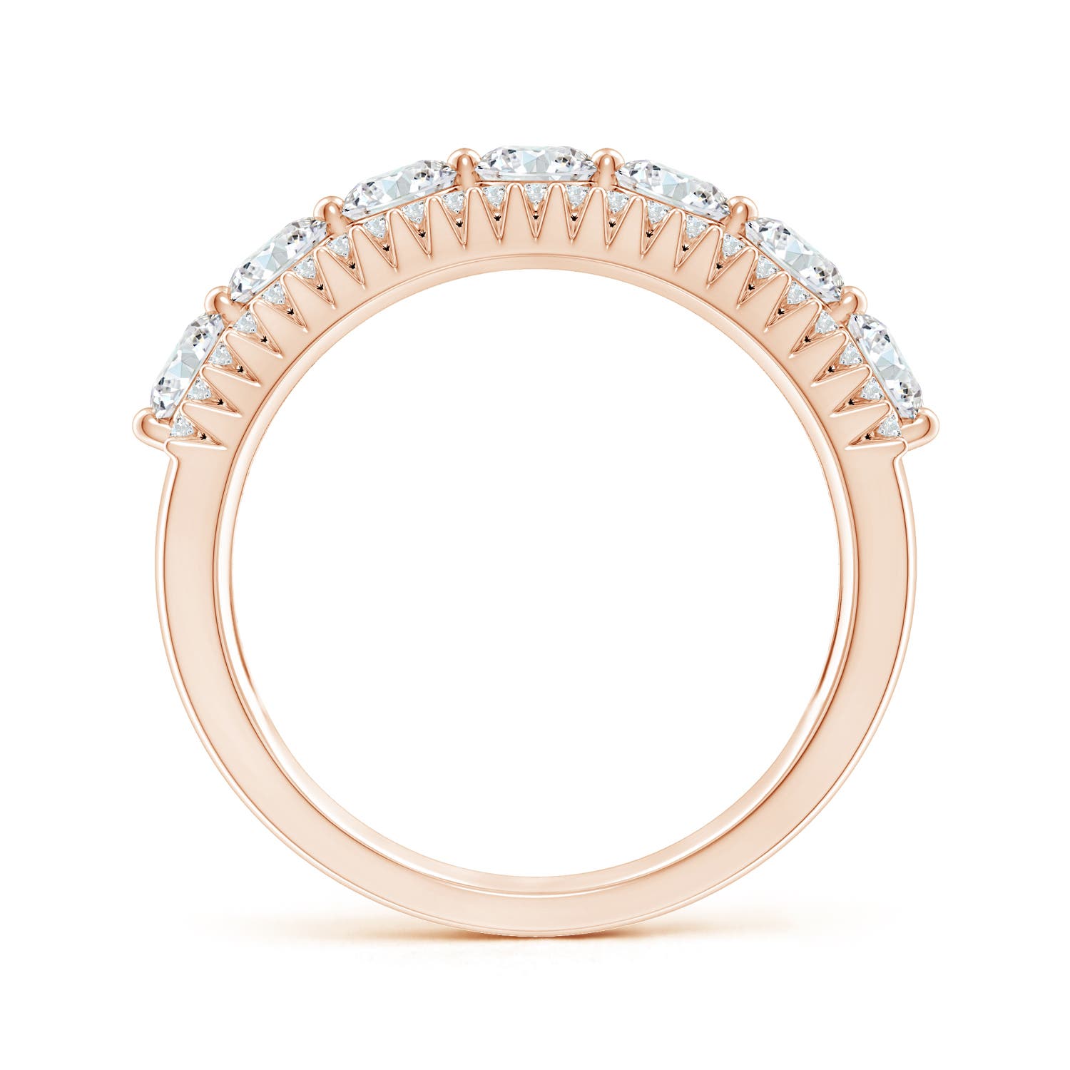 G, VS2 / 1.34 CT / 14 KT Rose Gold