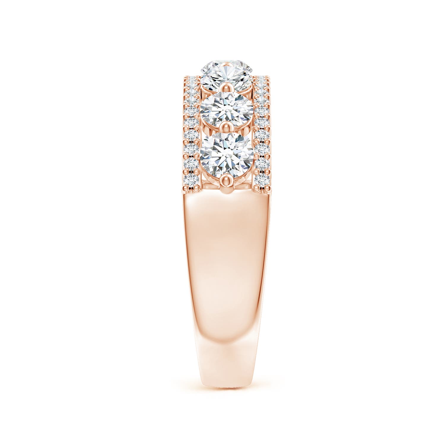 G, VS2 / 1.34 CT / 14 KT Rose Gold