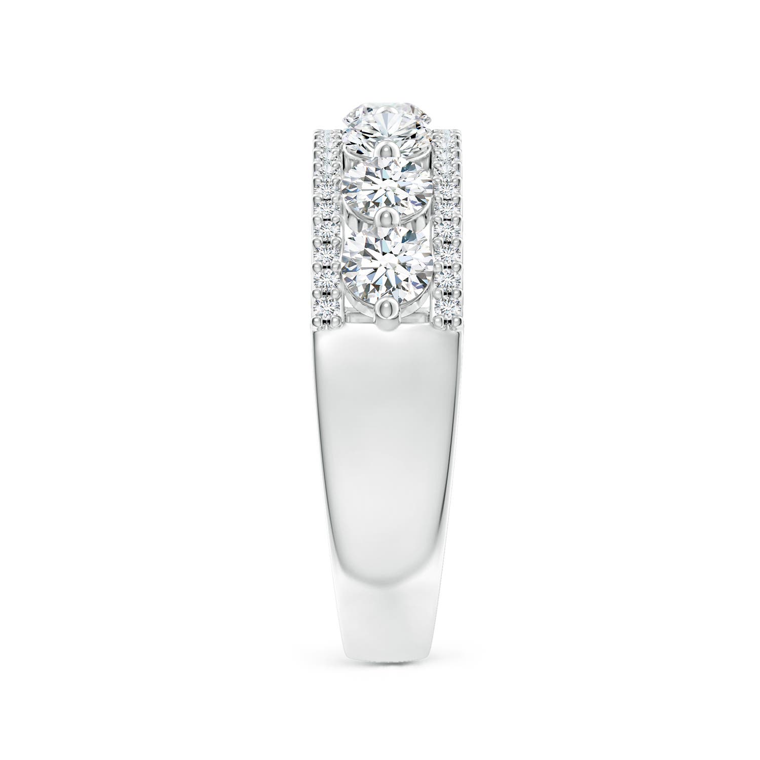 G, VS2 / 1.34 CT / 14 KT White Gold