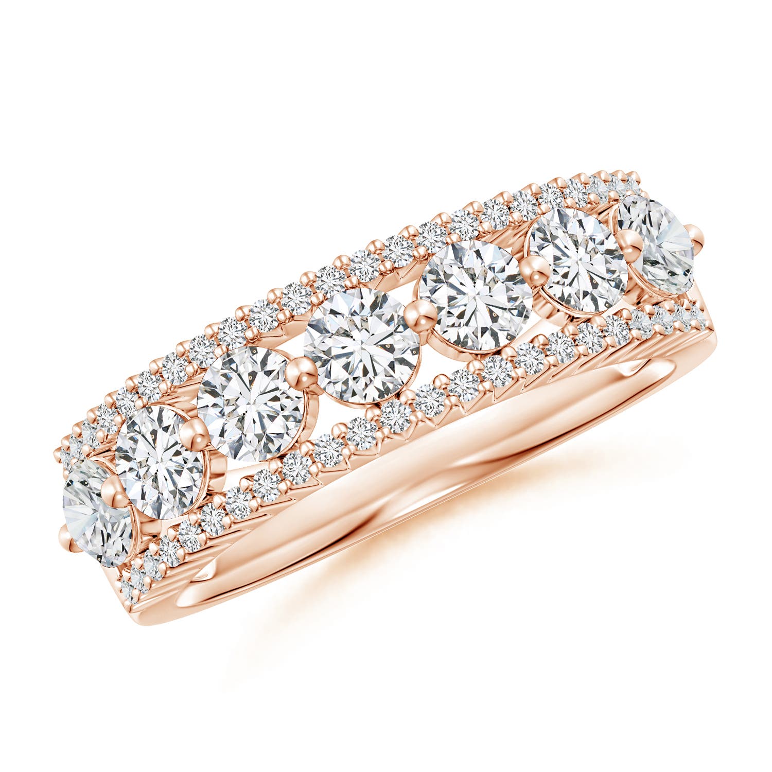 H, SI2 / 1.34 CT / 14 KT Rose Gold