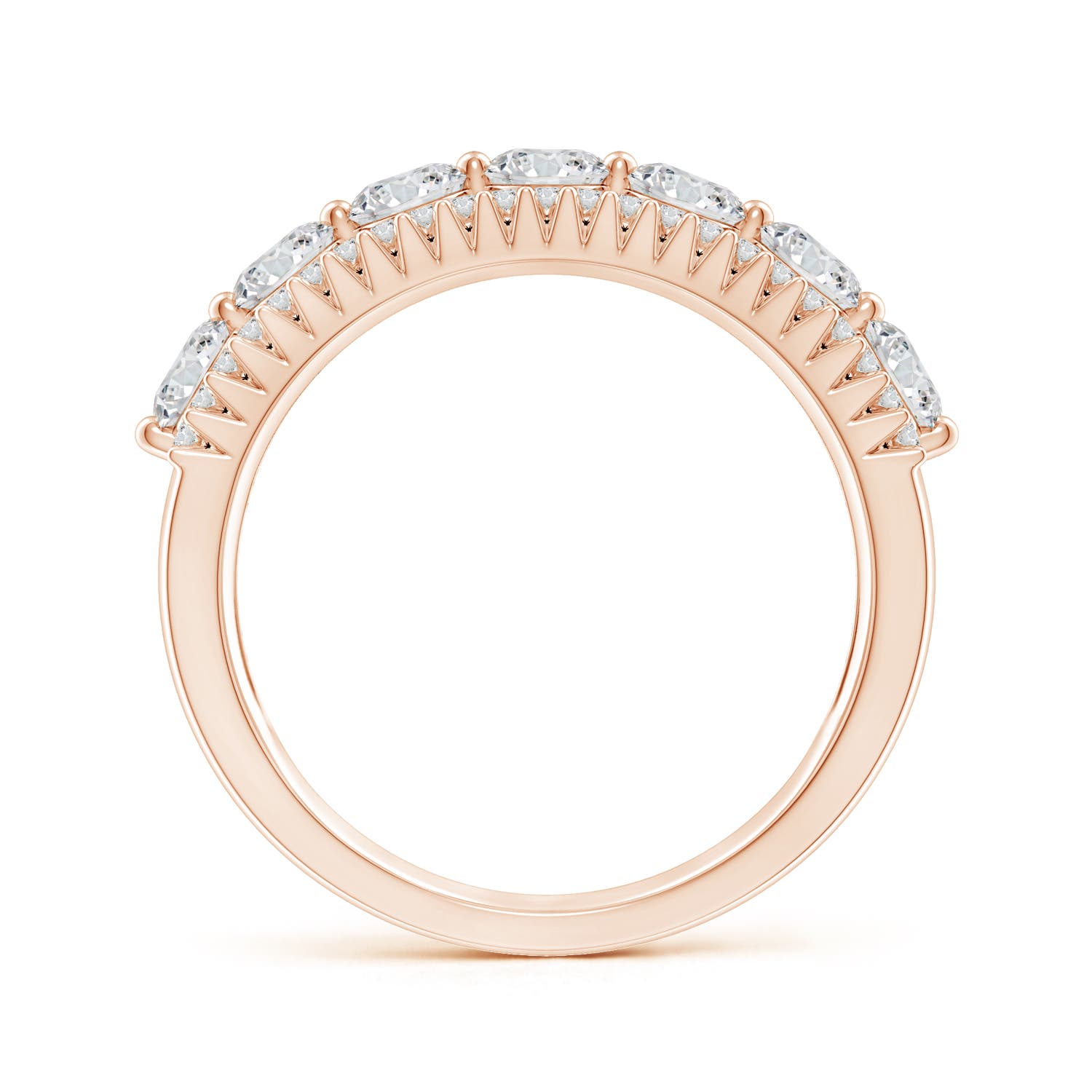 H, SI2 / 1.34 CT / 14 KT Rose Gold