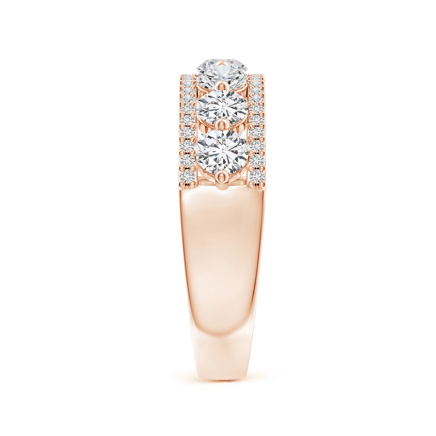 H, SI2 / 1.34 CT / 14 KT Rose Gold