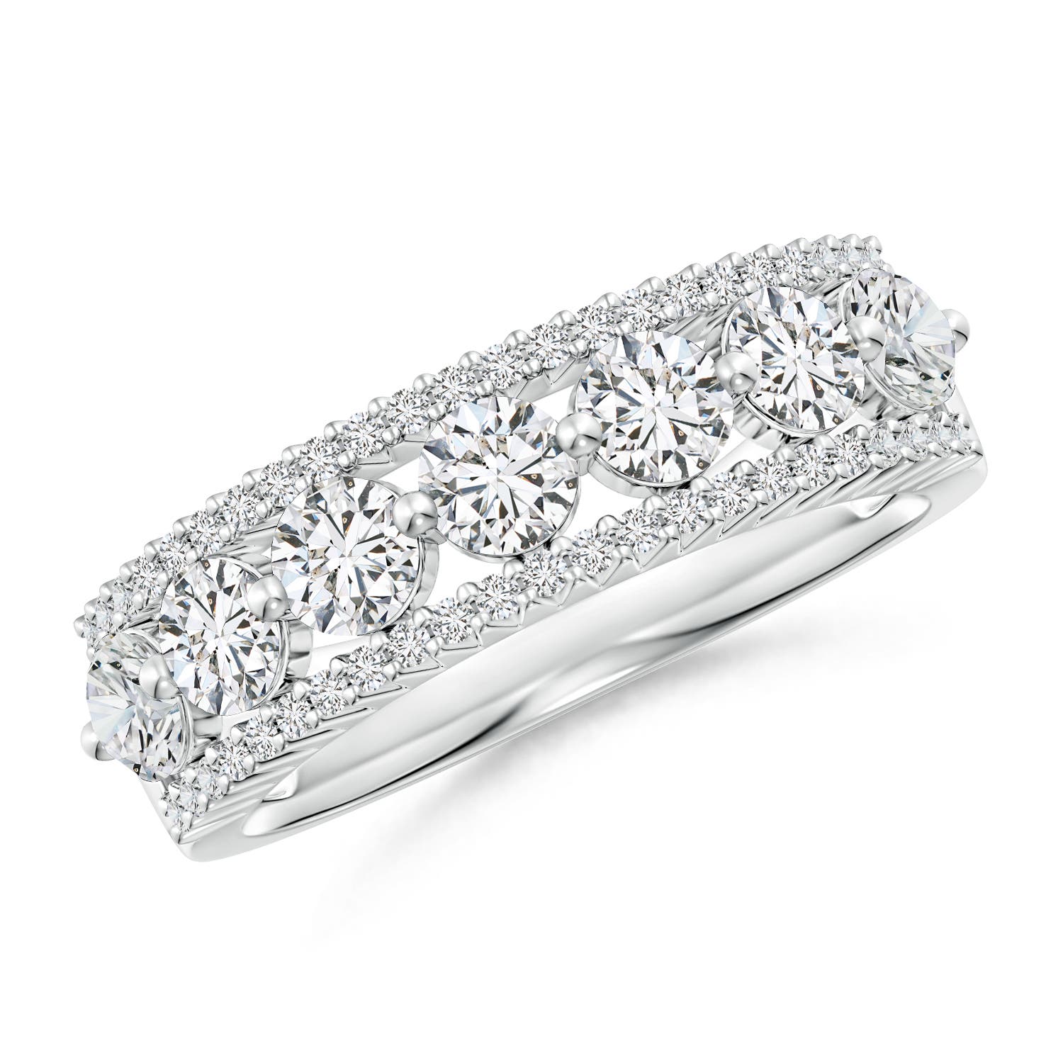 H, SI2 / 1.34 CT / 14 KT White Gold