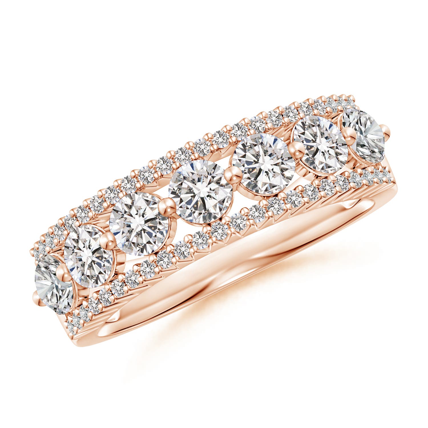 I-J, I1-I2 / 1.34 CT / 14 KT Rose Gold