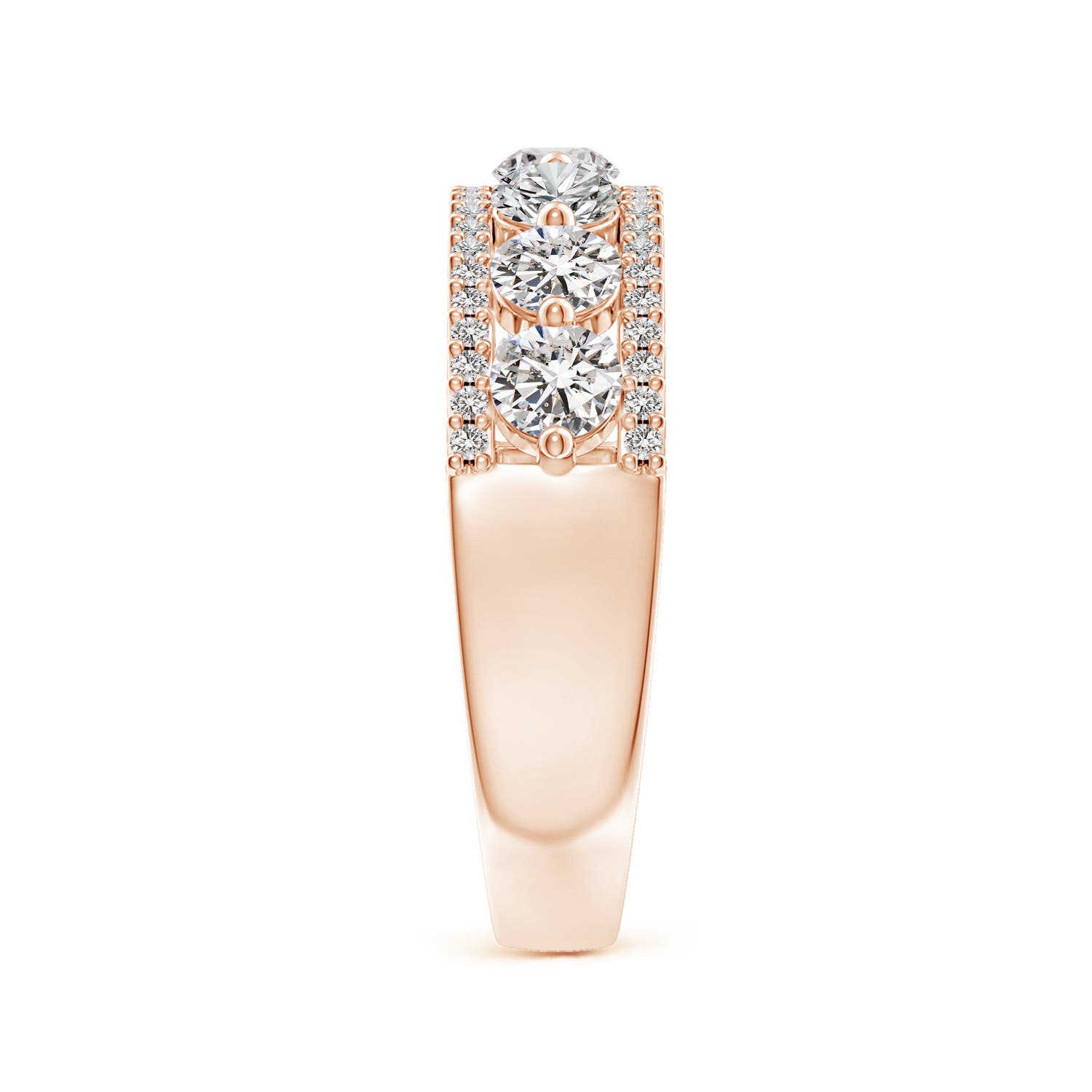 I-J, I1-I2 / 1.34 CT / 14 KT Rose Gold