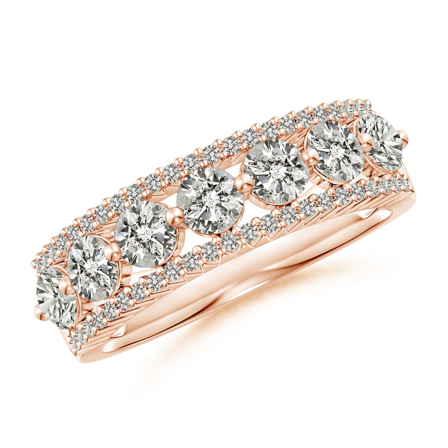 K, I3 / 1.34 CT / 14 KT Rose Gold