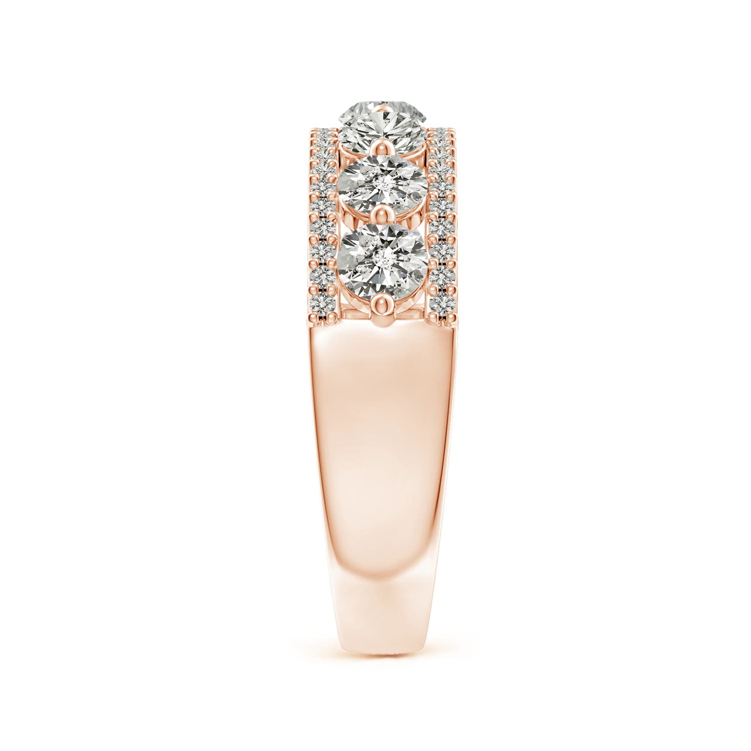 K, I3 / 1.34 CT / 14 KT Rose Gold