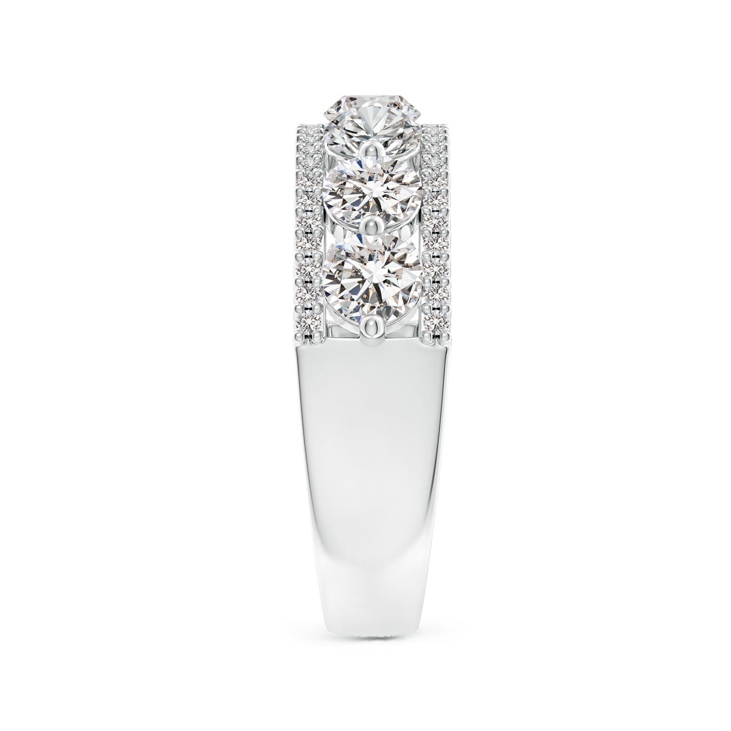 I-J, I1-I2 / 1.86 CT / 14 KT White Gold