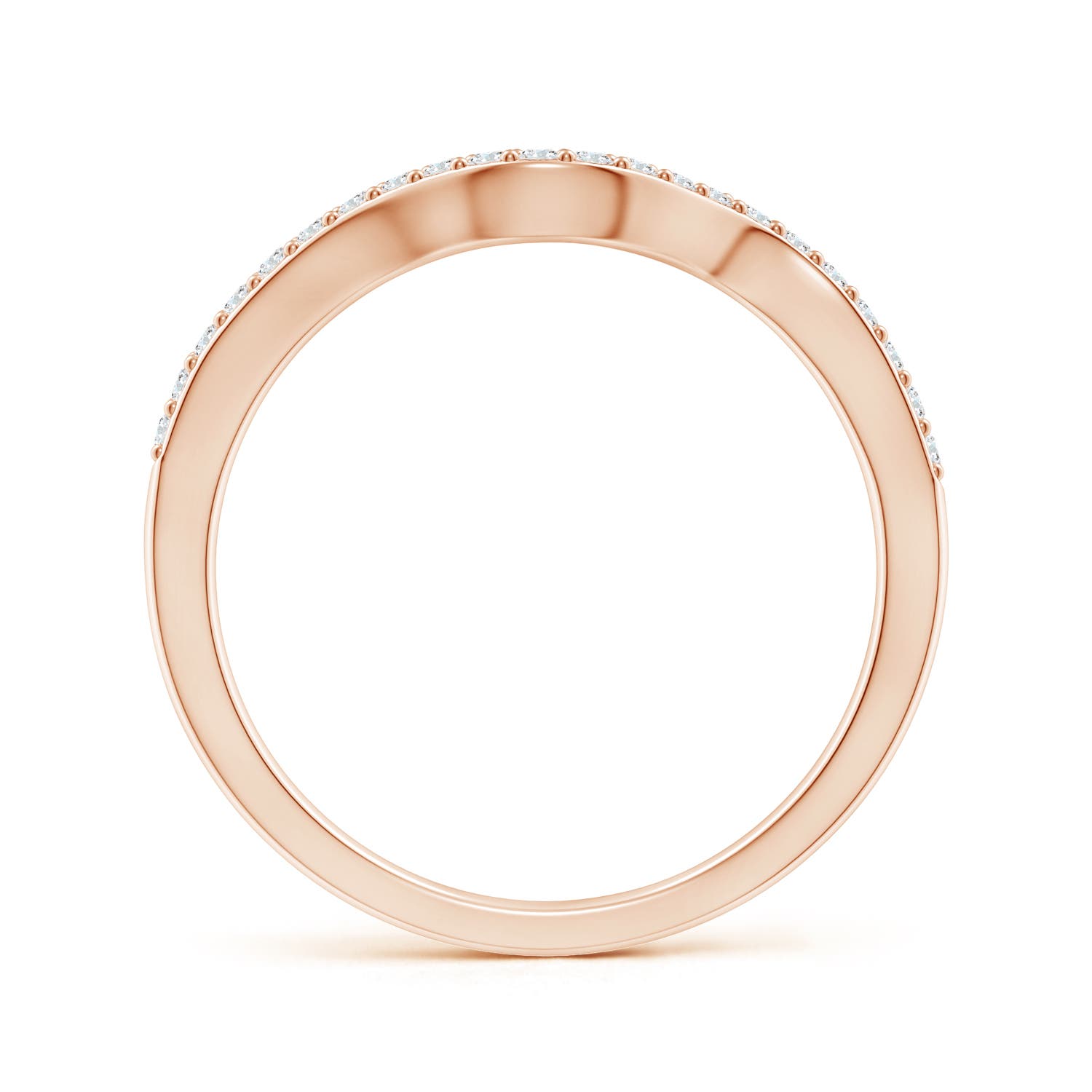 G-H VS / 0.18 CT / 14 KT Rose Gold