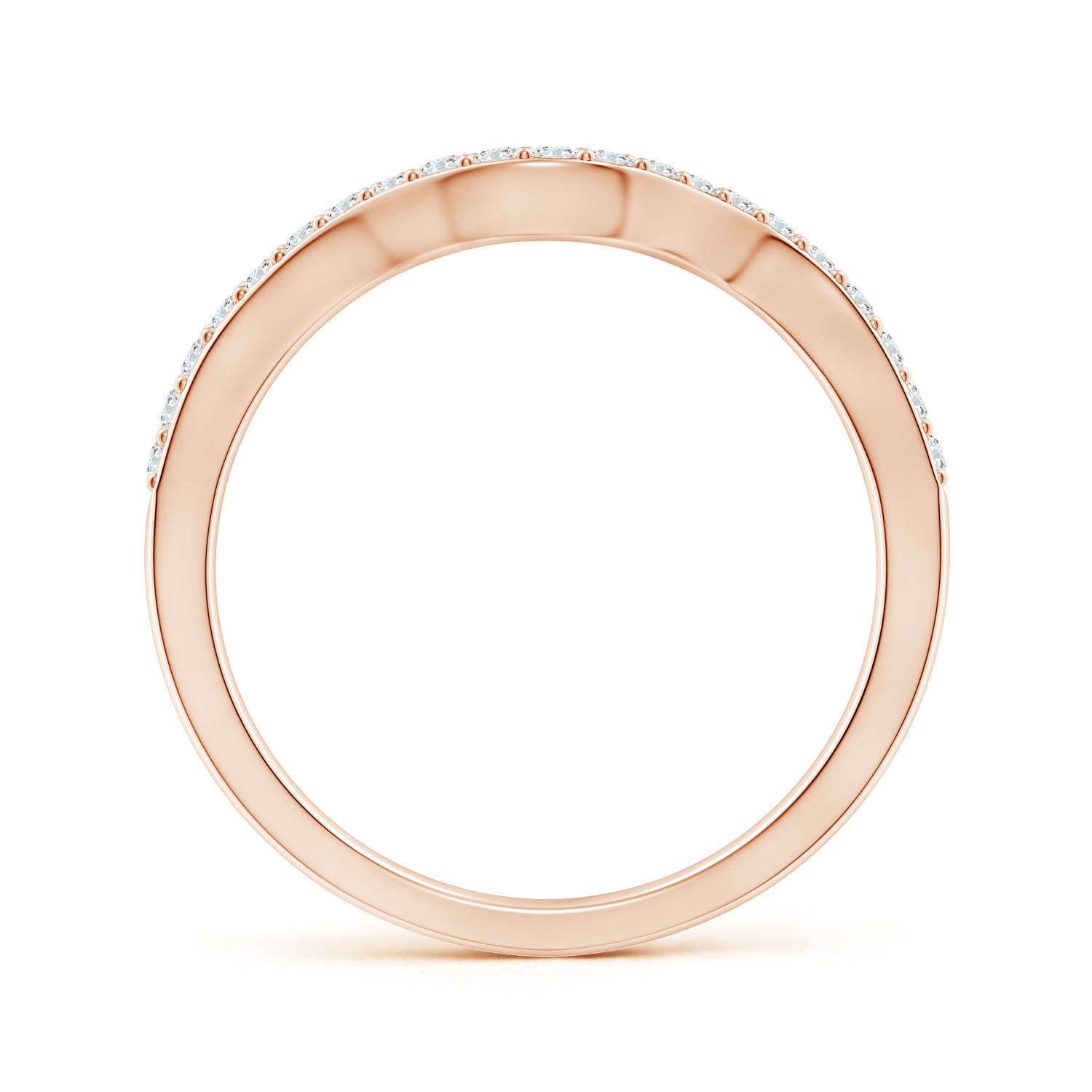 G-H VS / 0.21 CT / 14 KT Rose Gold