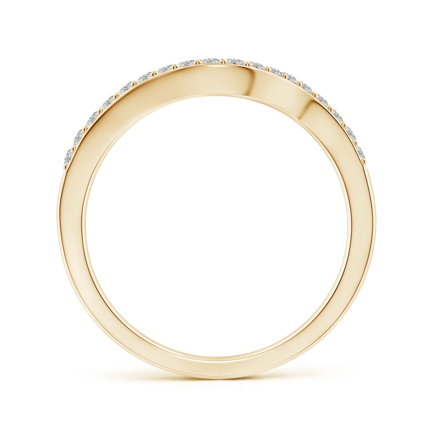 J I2 / 0.22 CT / 14 KT Yellow Gold