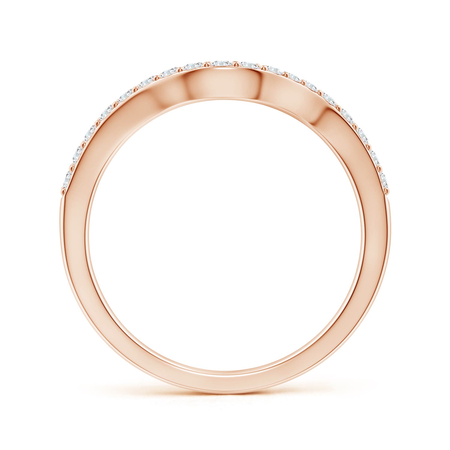 G-H VS / 0.24 CT / 14 KT Rose Gold