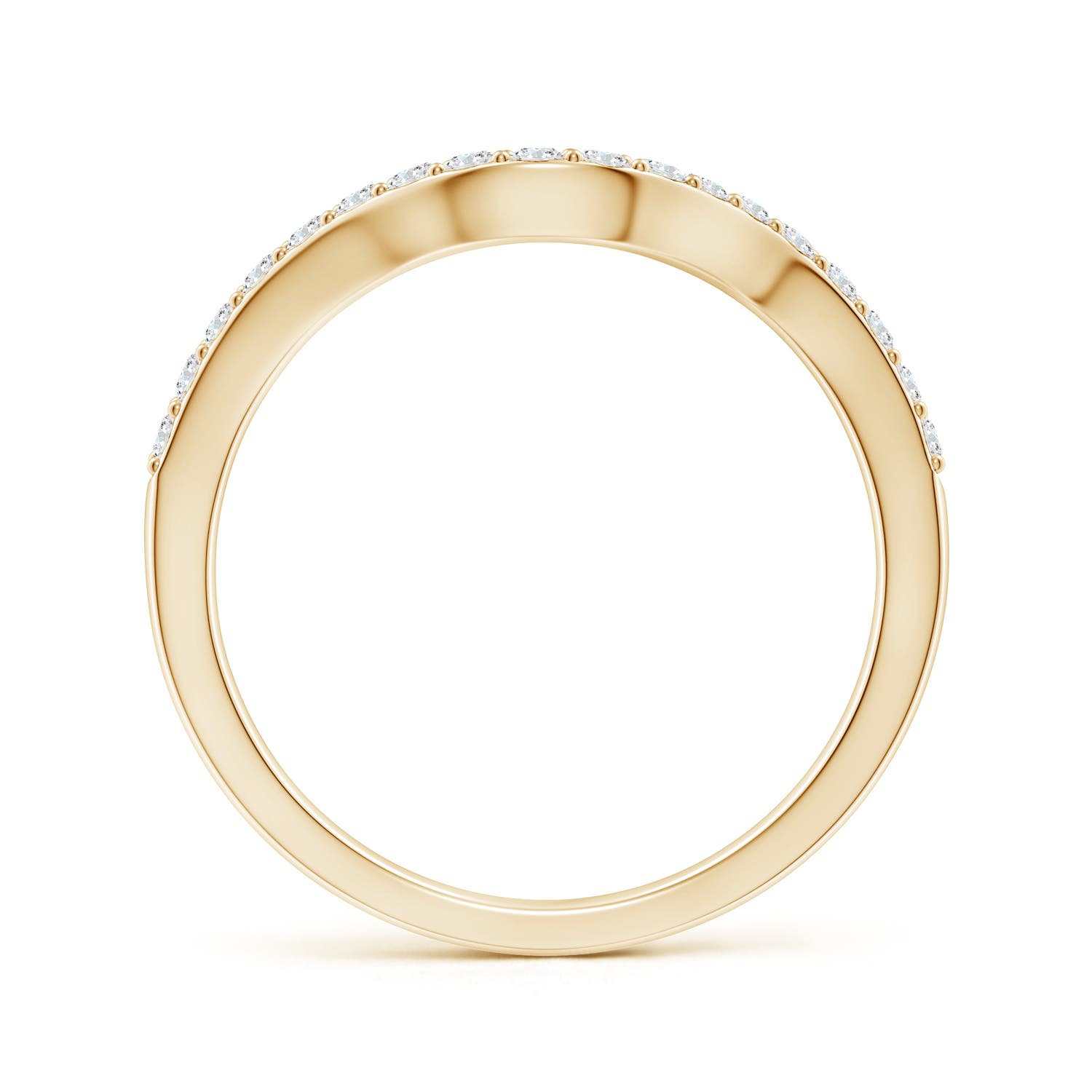 G-H VS / 0.24 CT / 14 KT Yellow Gold