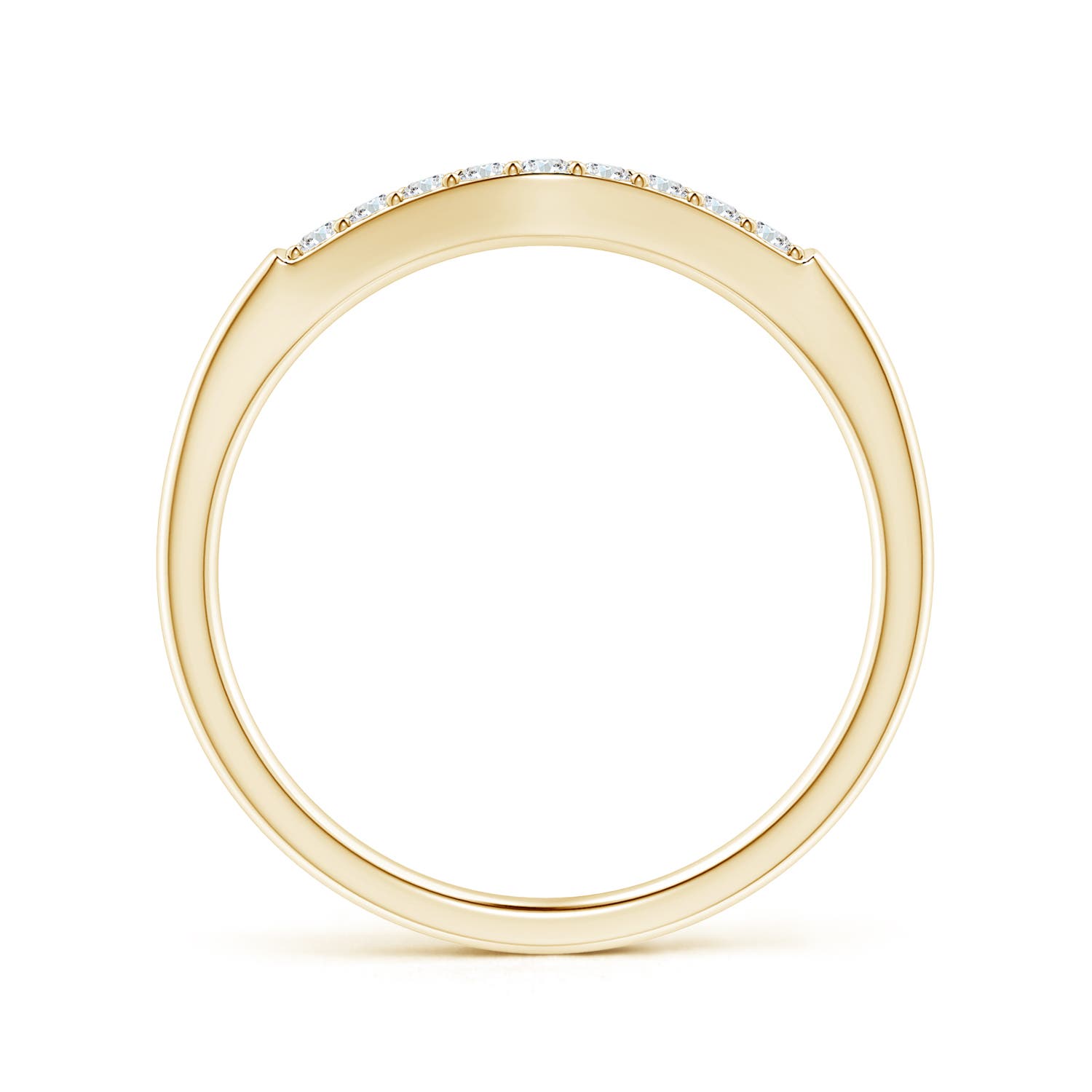 G-H VS / 0.1 CT / 14 KT Yellow Gold