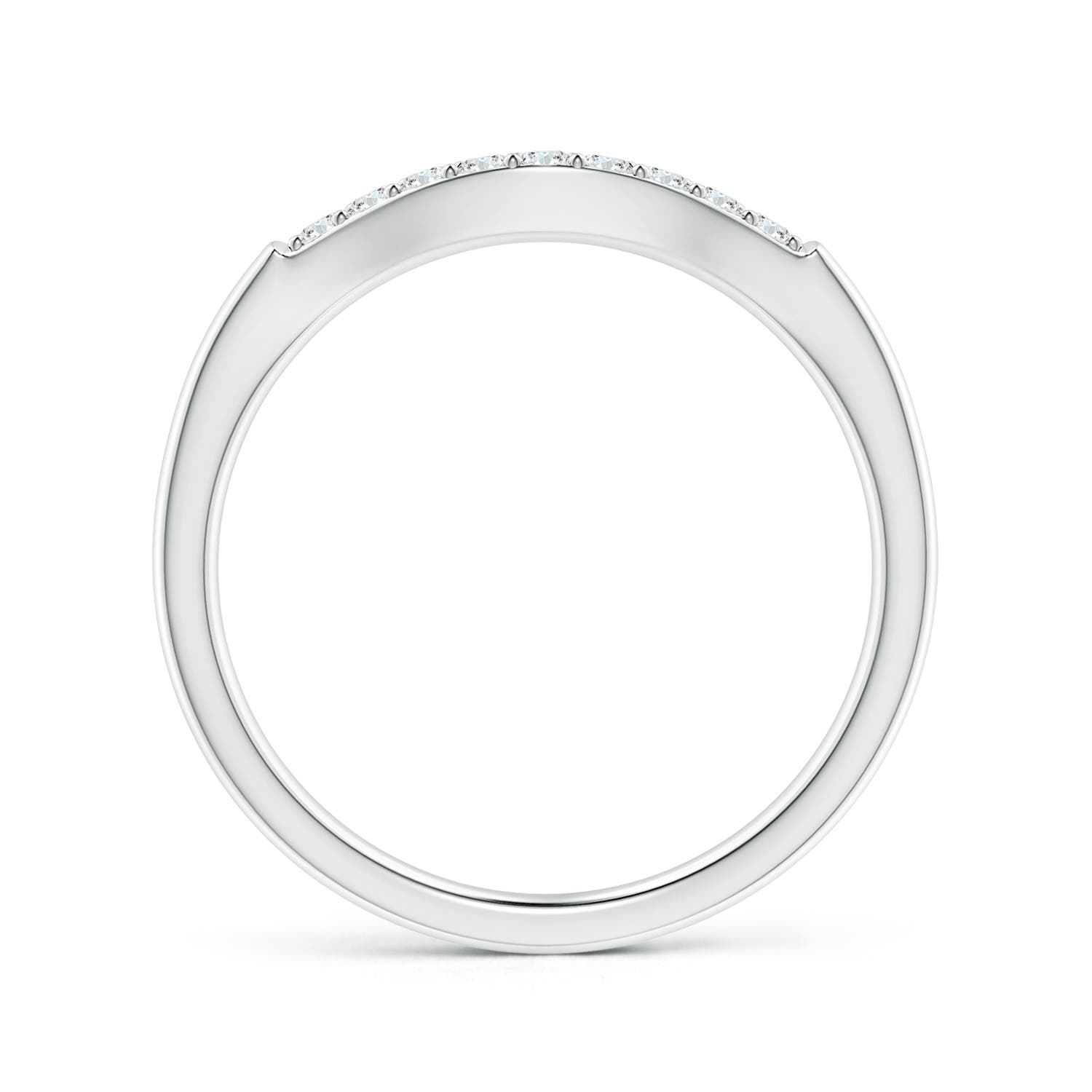 G-H VS / 0.13 CT / 14 KT White Gold