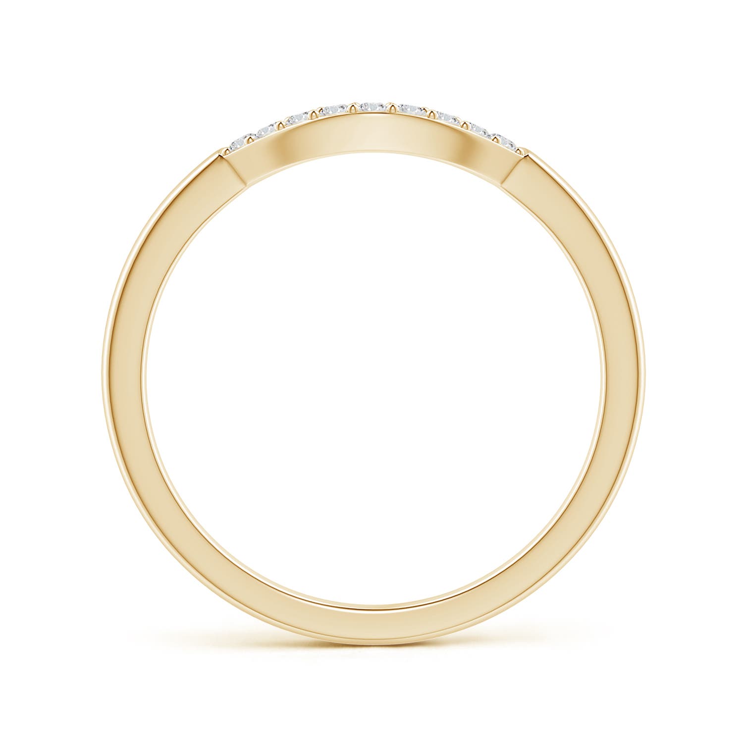 H, SI2 / 0.07 CT / 14 KT Yellow Gold