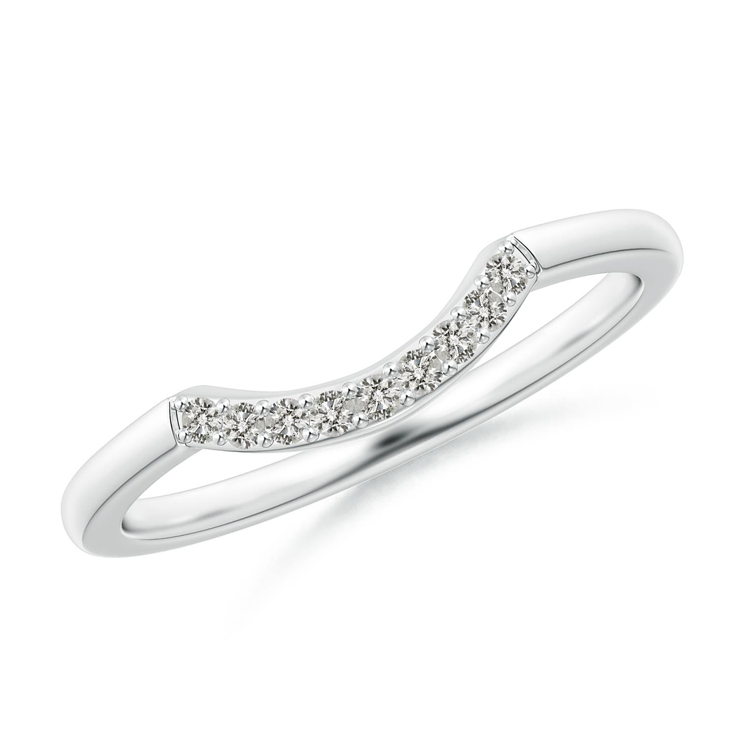 K, I3 / 0.07 CT / 14 KT White Gold