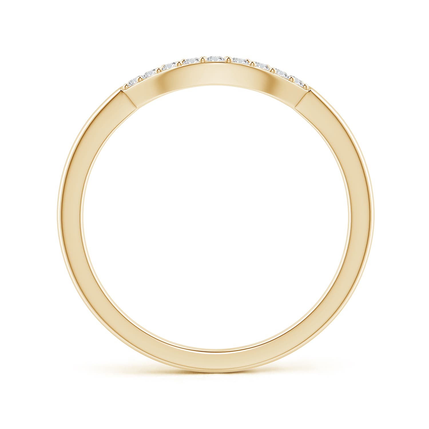 H, SI2 / 0.09 CT / 14 KT Yellow Gold