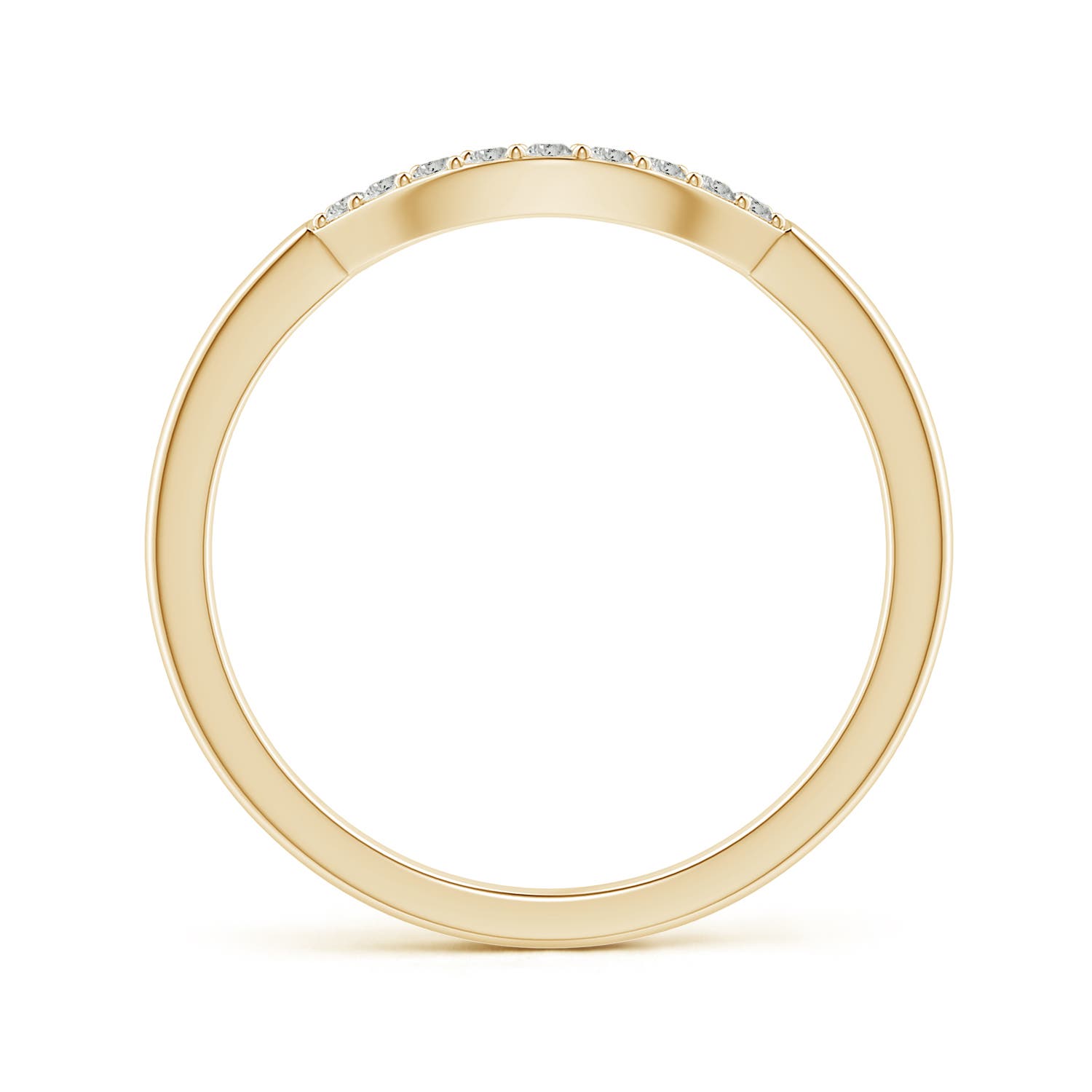 K, I3 / 0.09 CT / 14 KT Yellow Gold