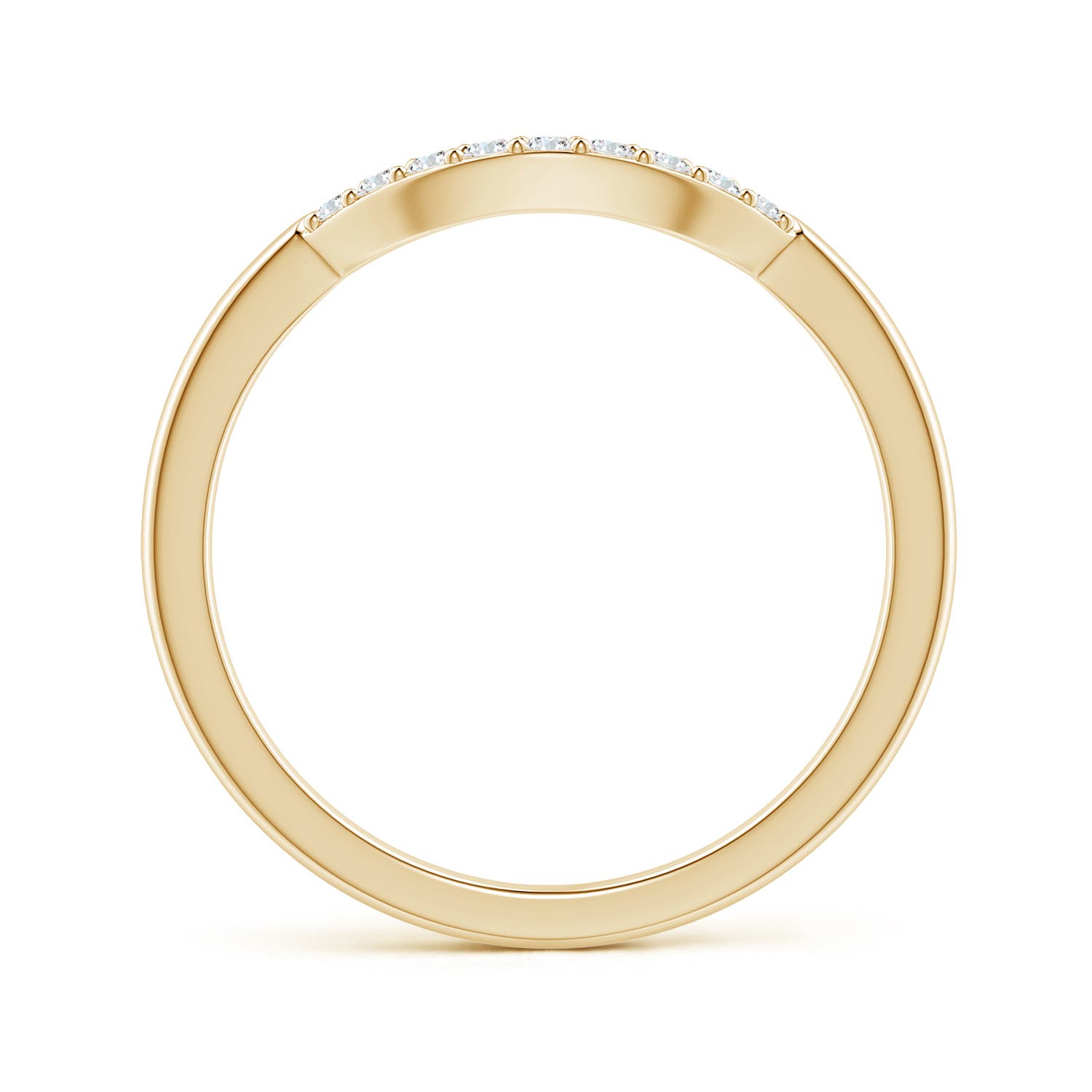 G, VS2 / 0.11 CT / 14 KT Yellow Gold