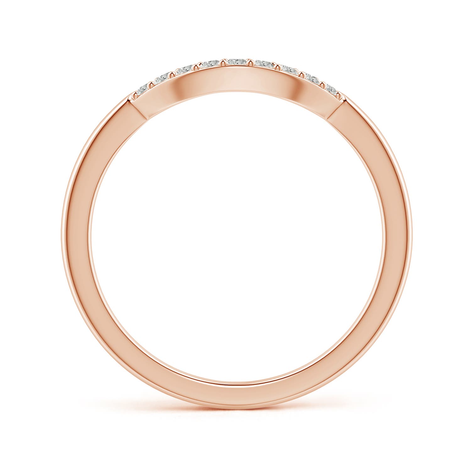 K, I3 / 0.11 CT / 14 KT Rose Gold