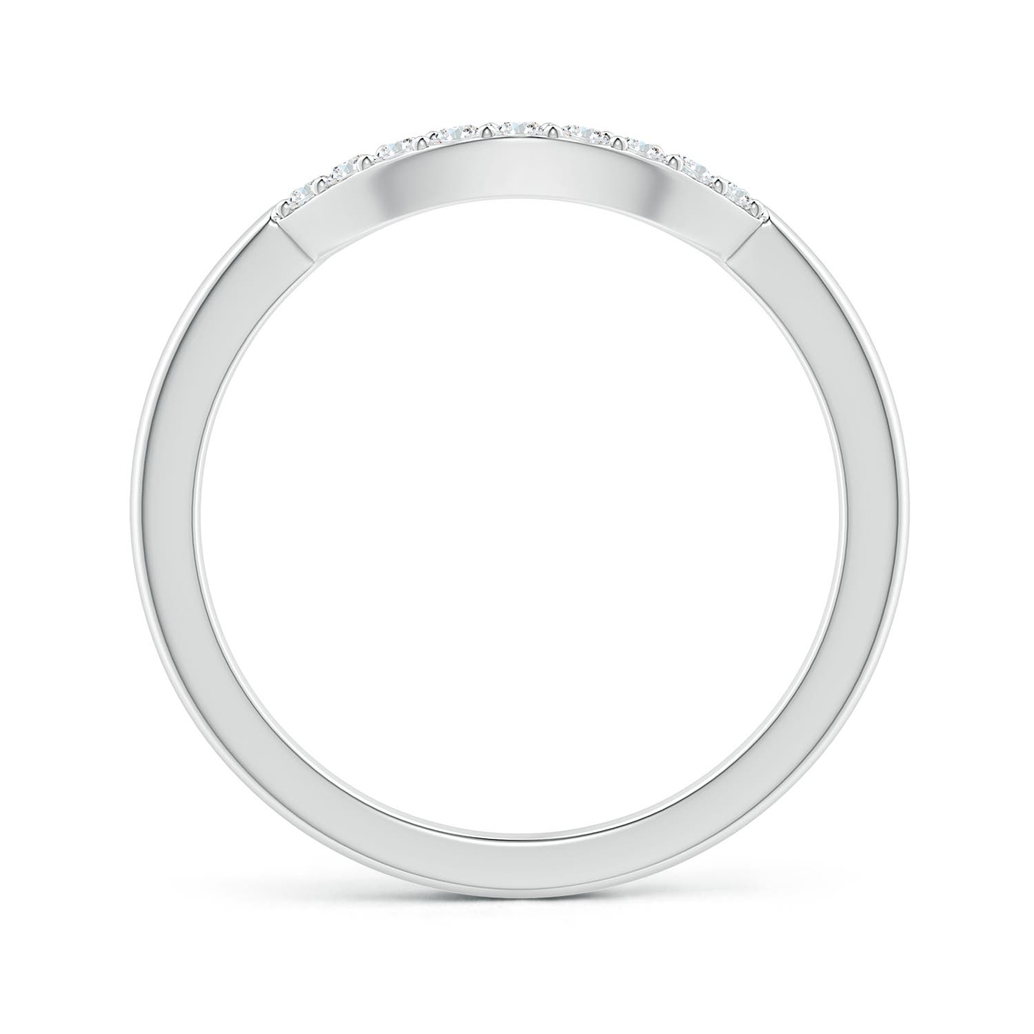 G, VS2 / 0.13 CT / 14 KT White Gold