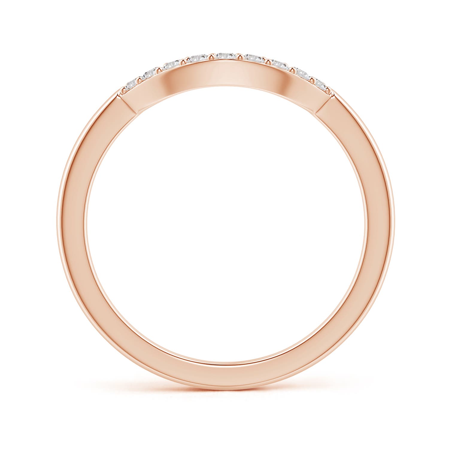 I-J, I1-I2 / 0.13 CT / 14 KT Rose Gold