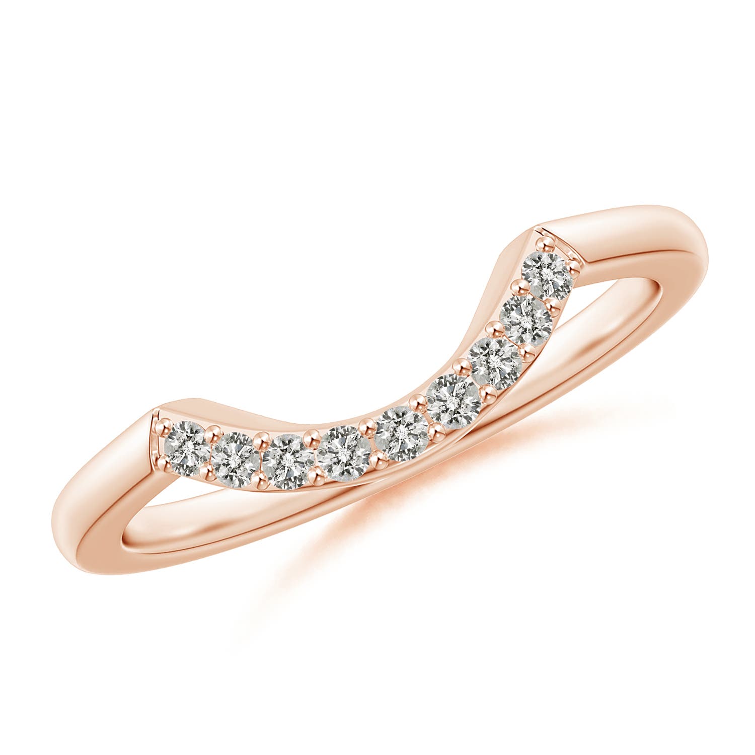 K, I3 / 0.13 CT / 14 KT Rose Gold