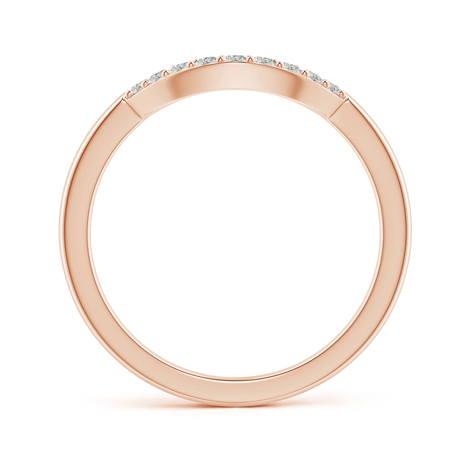 K, I3 / 0.13 CT / 14 KT Rose Gold