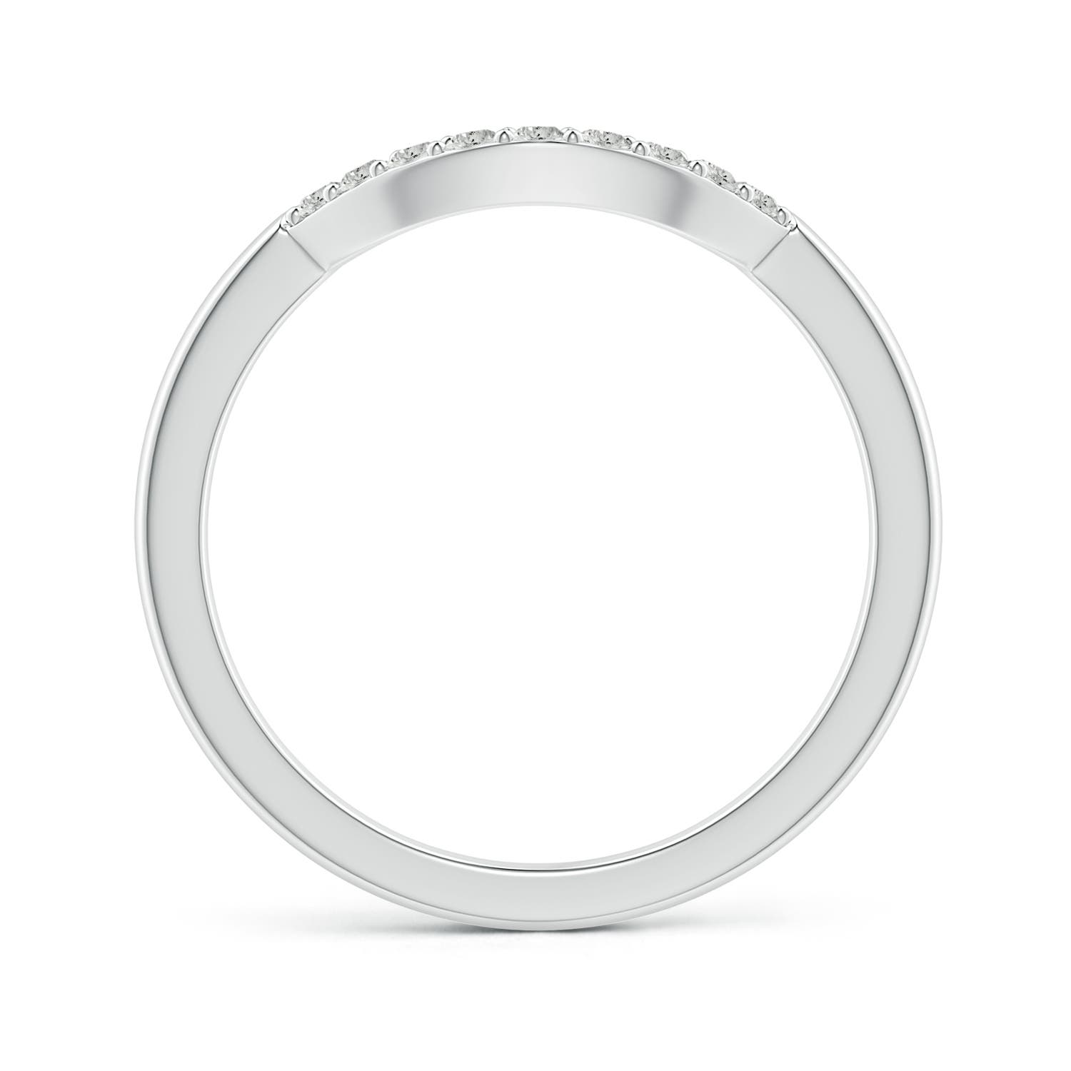 K, I3 / 0.13 CT / 14 KT White Gold