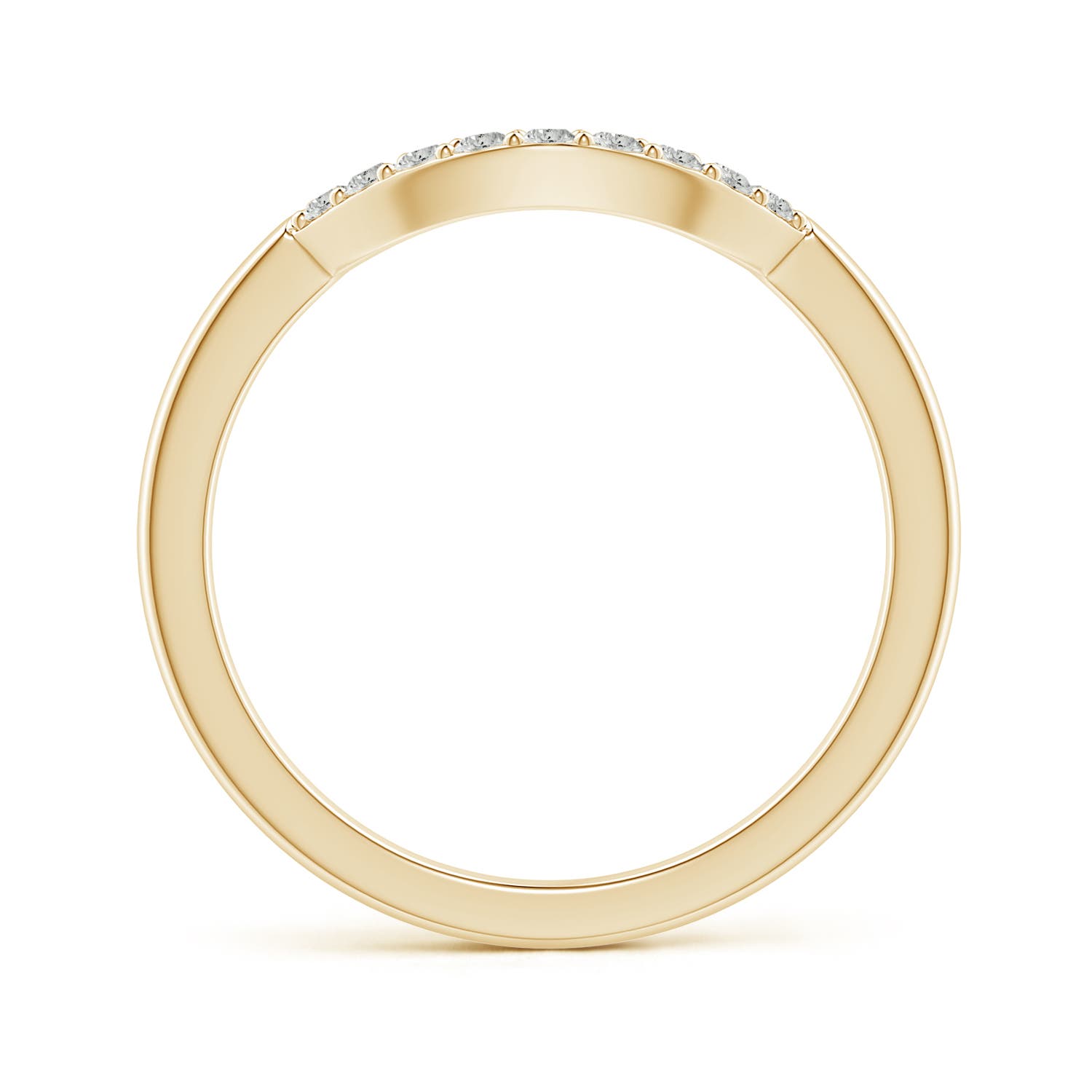 K, I3 / 0.13 CT / 14 KT Yellow Gold