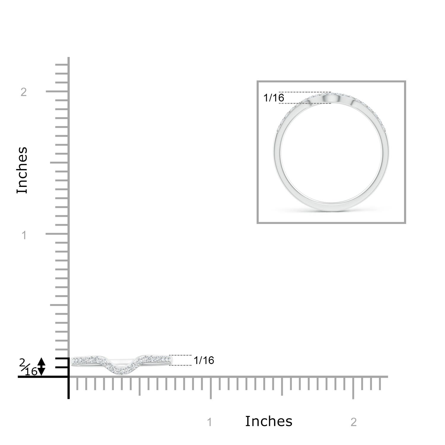 G-H VS / 0.15 CT / 14 KT White Gold