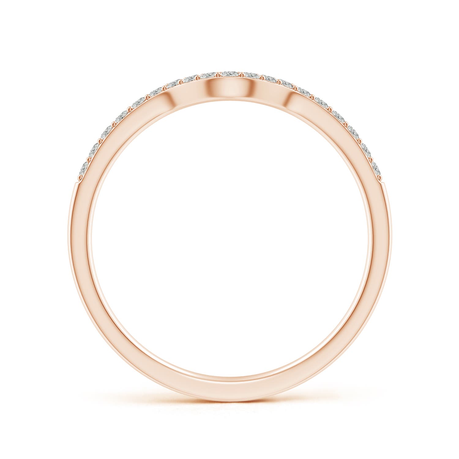 J I2 / 0.15 CT / 14 KT Rose Gold