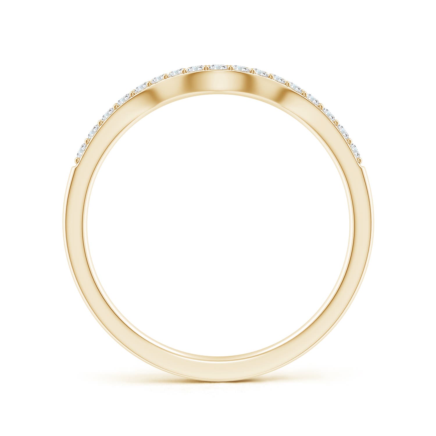 G-H VS / 0.17 CT / 14 KT Yellow Gold