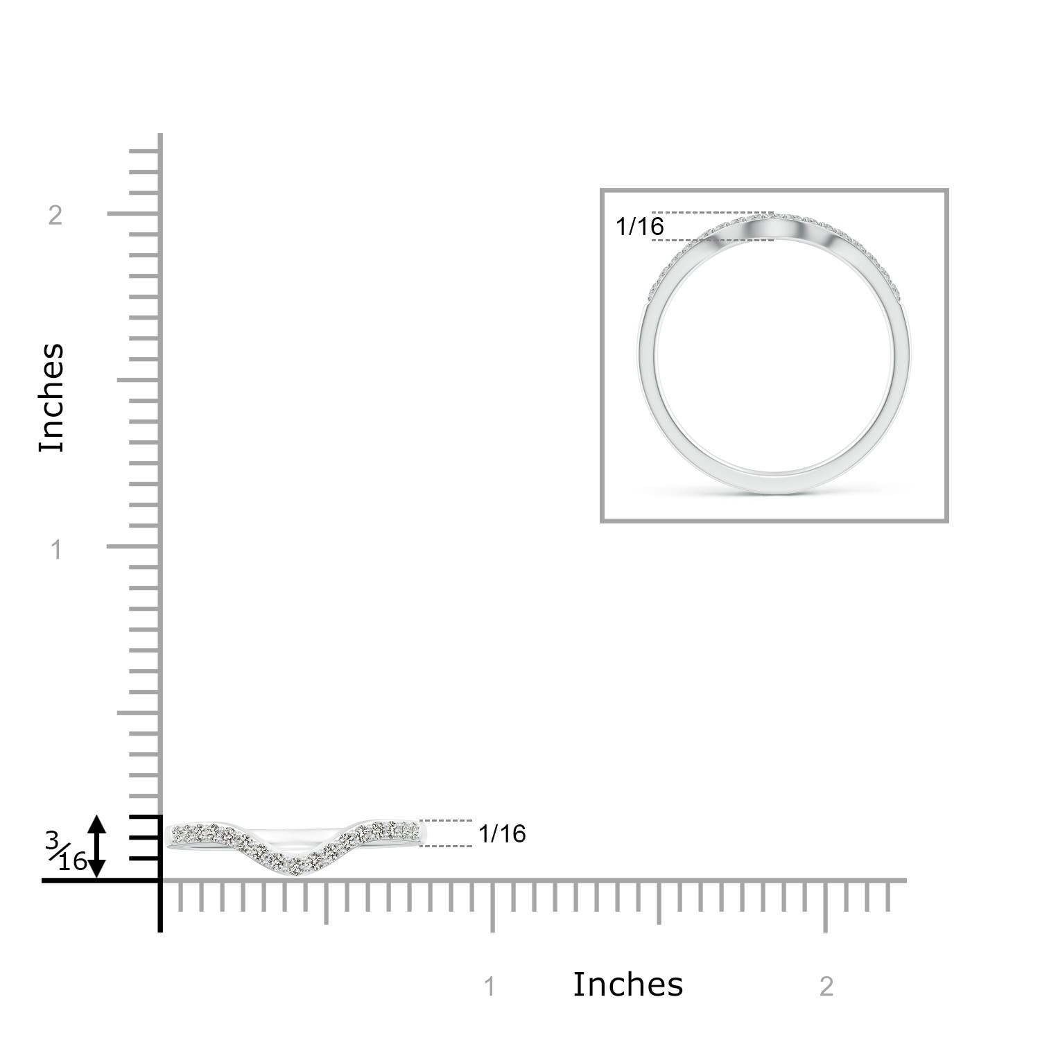 J I2 / 0.17 CT / 14 KT White Gold