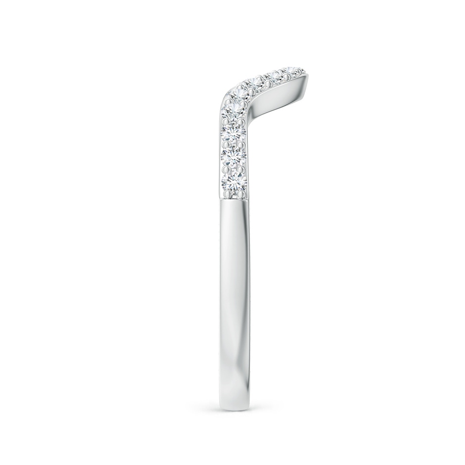 1.5mm GHVS Classic Diamond Curved Comfort Fit Women's Band in P950 Platinum side-2