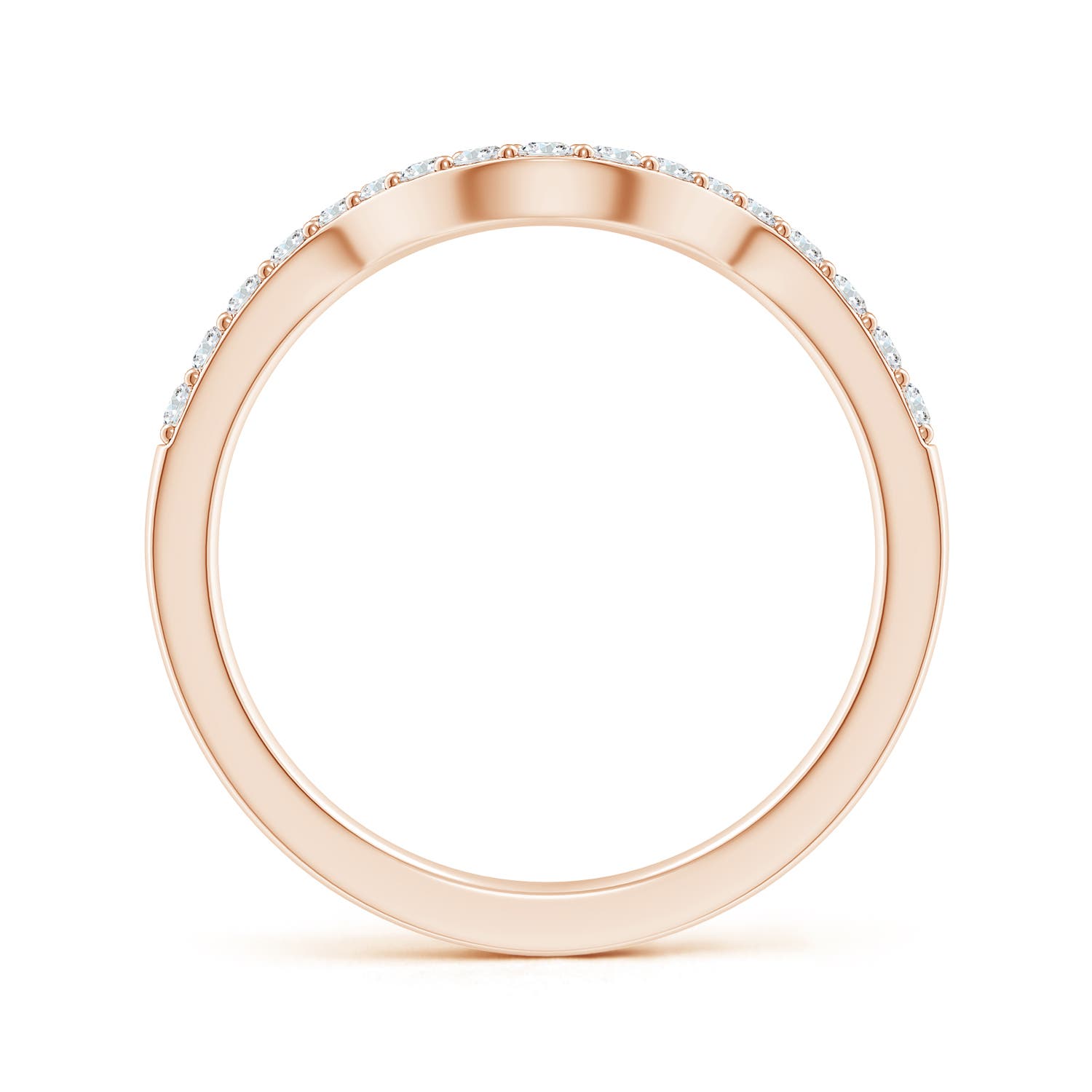 G-H VS / 0.24 CT / 14 KT Rose Gold