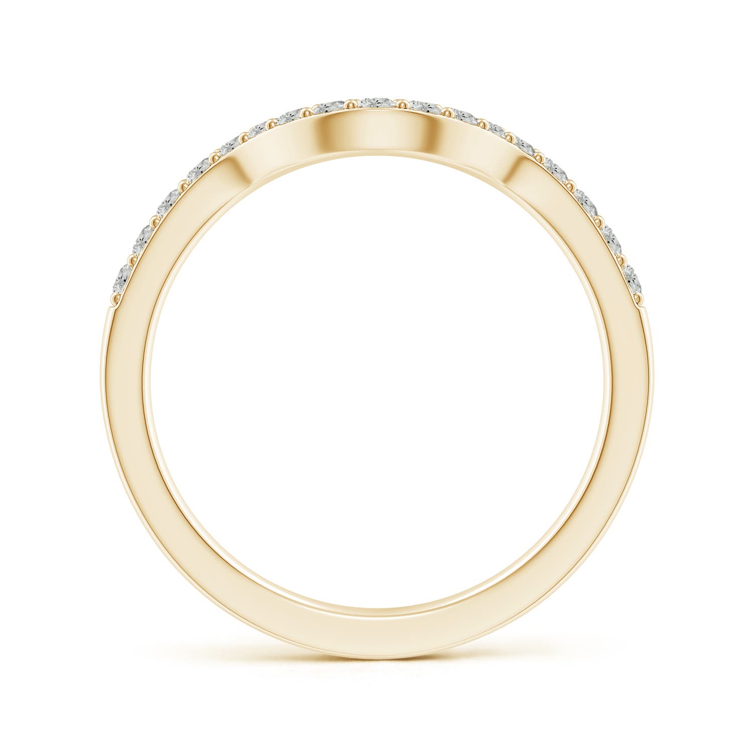 J I2 / 0.24 CT / 14 KT Yellow Gold