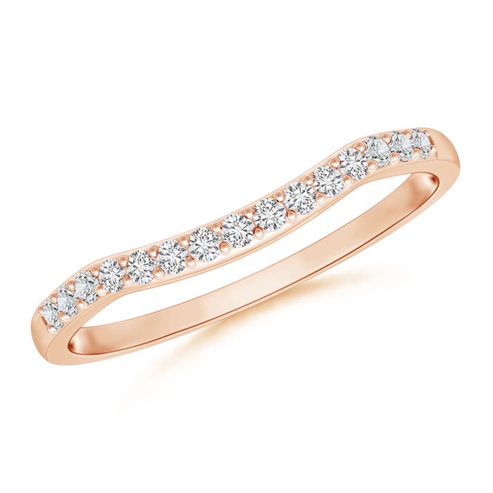 H, SI2 / 0.12 CT / 14 KT Rose Gold