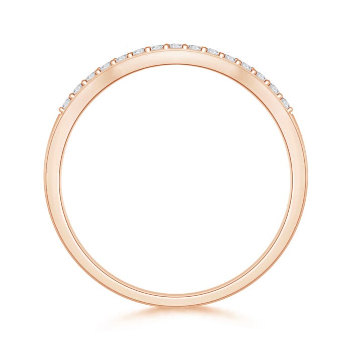 H, SI2 / 0.12 CT / 14 KT Rose Gold