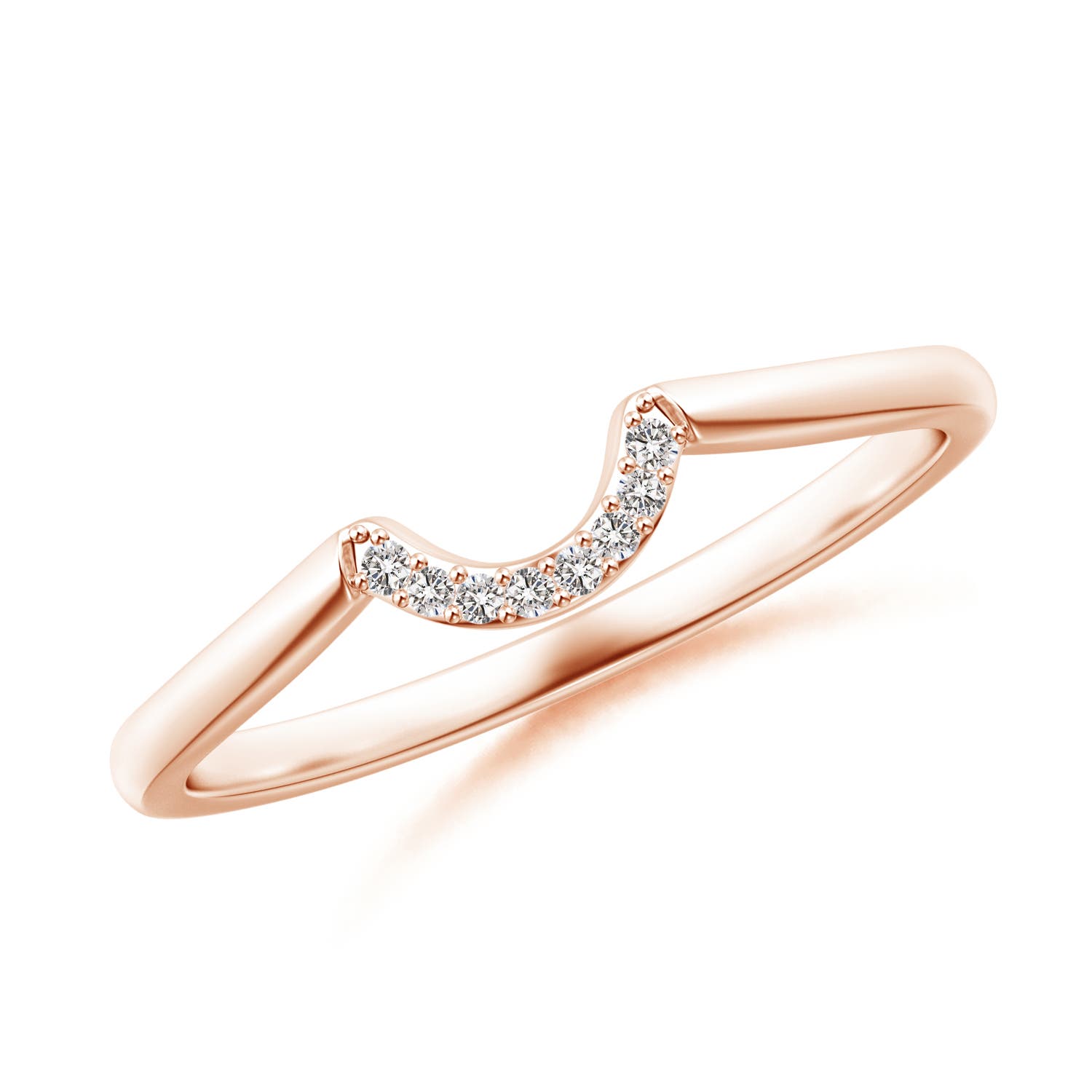 I-J, I1-I2 / 0.03 CT / 14 KT Rose Gold