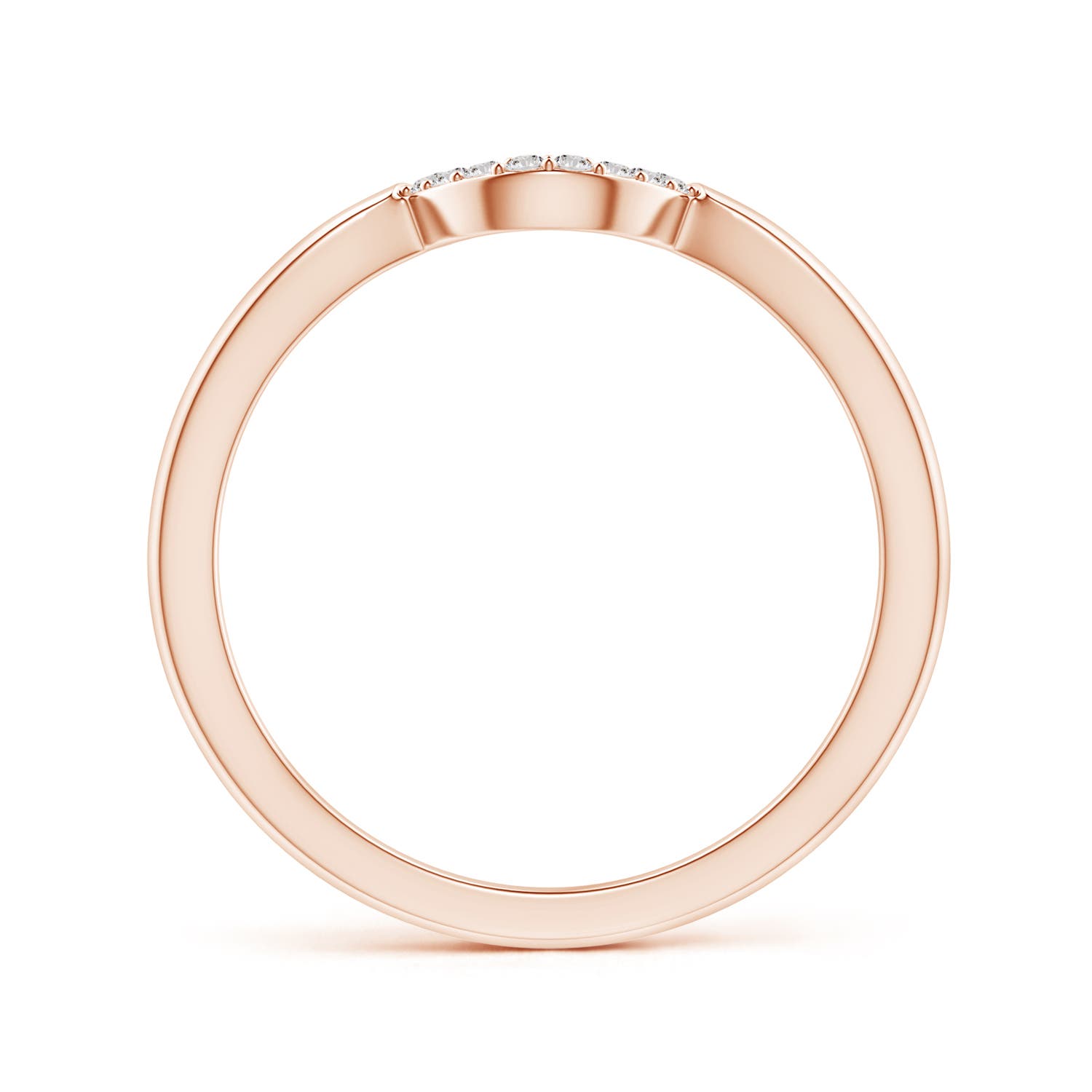 I-J, I1-I2 / 0.05 CT / 14 KT Rose Gold