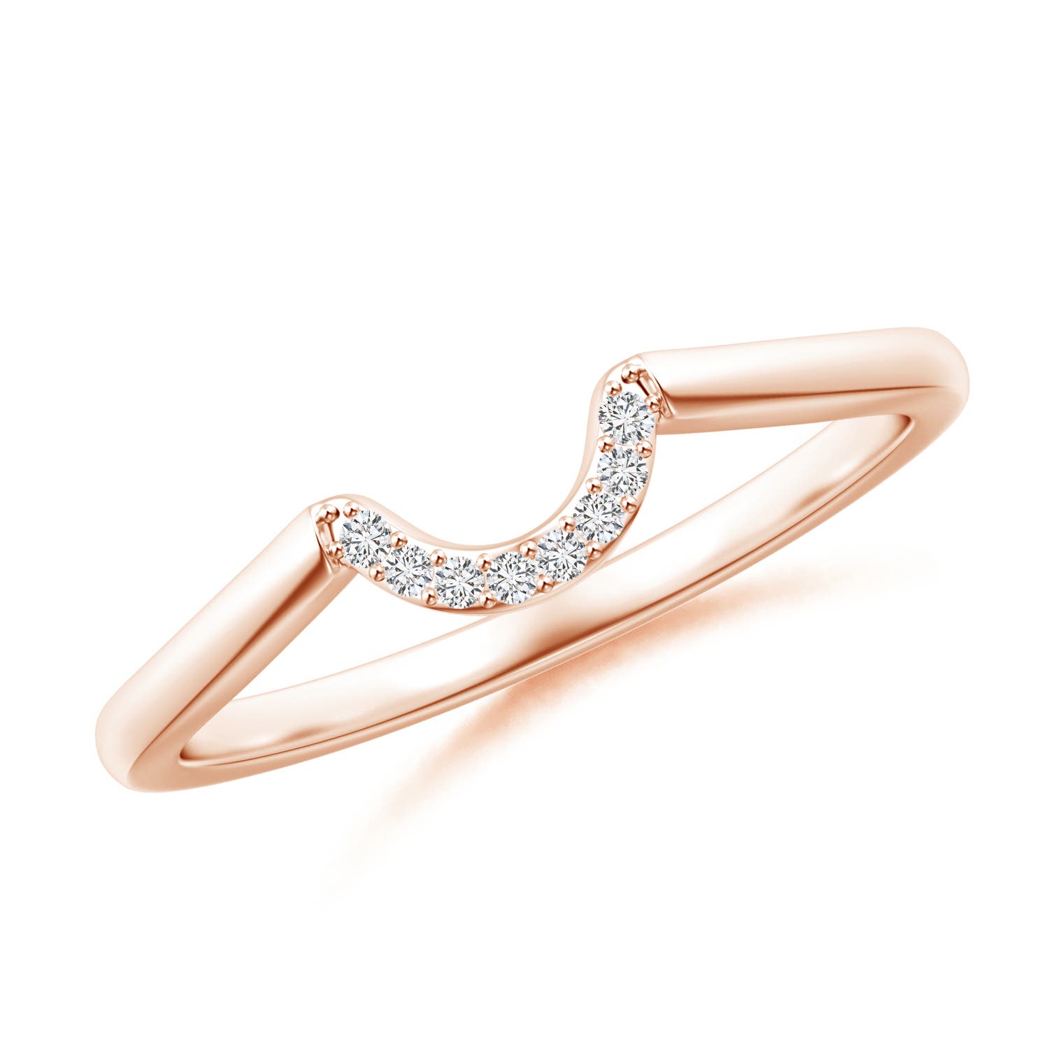 H, SI2 / 0.04 CT / 14 KT Rose Gold