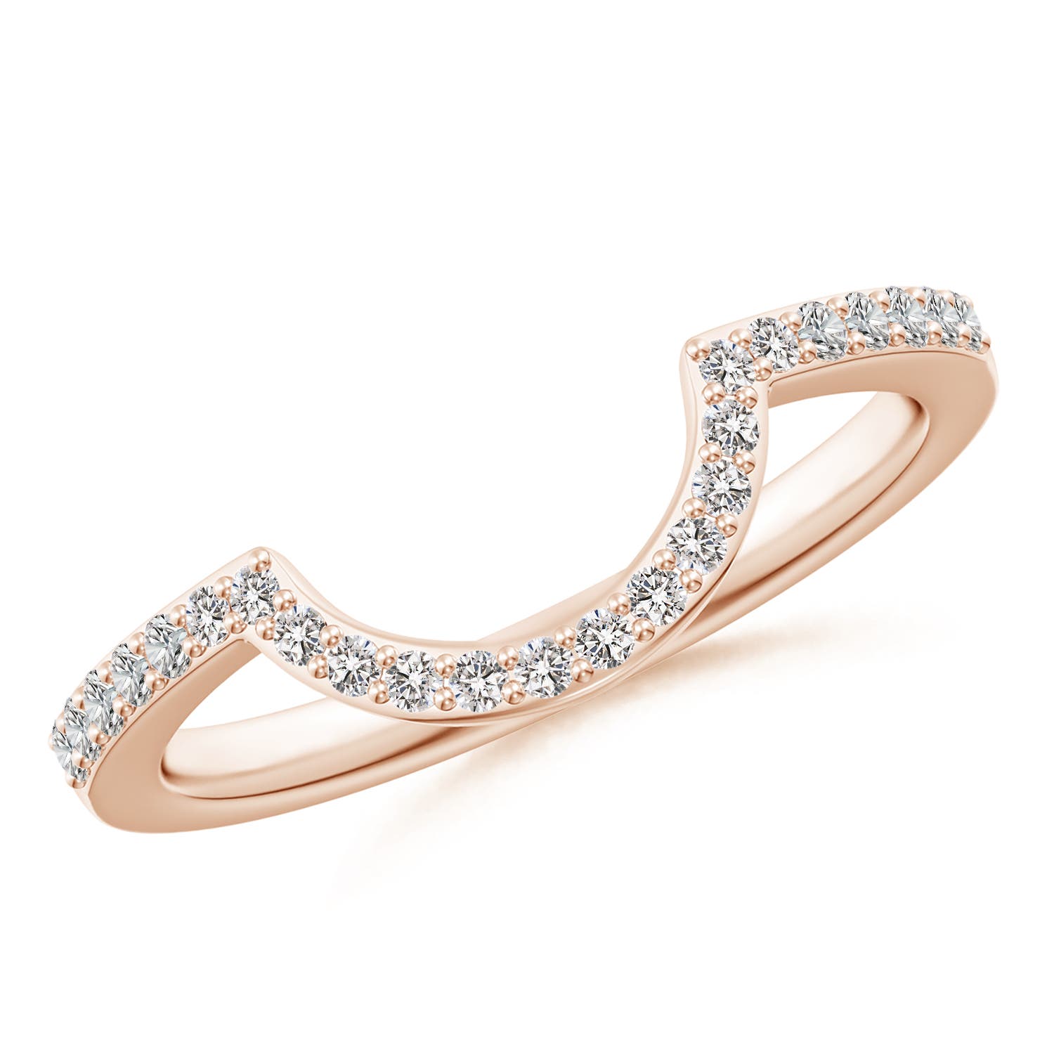 I-J, I1-I2 / 0.22 CT / 14 KT Rose Gold