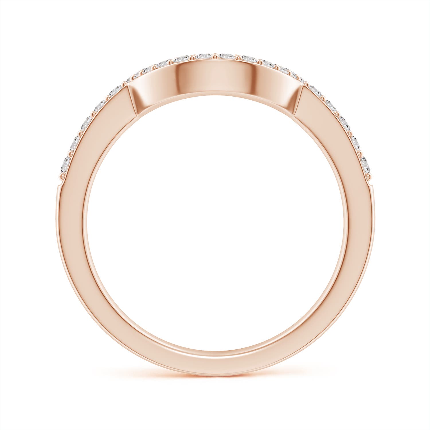 I-J, I1-I2 / 0.24 CT / 14 KT Rose Gold