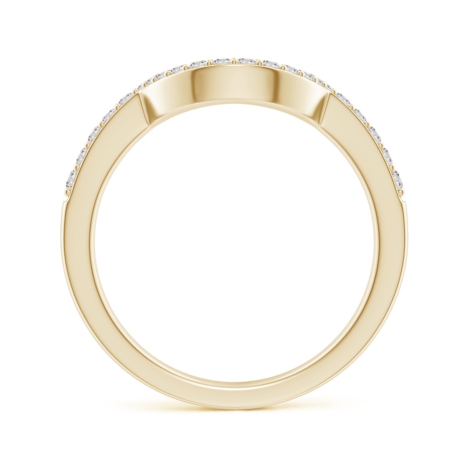 1.5mm IJI1I2 Diamond Contoured Wedding Band in Yellow Gold side 199