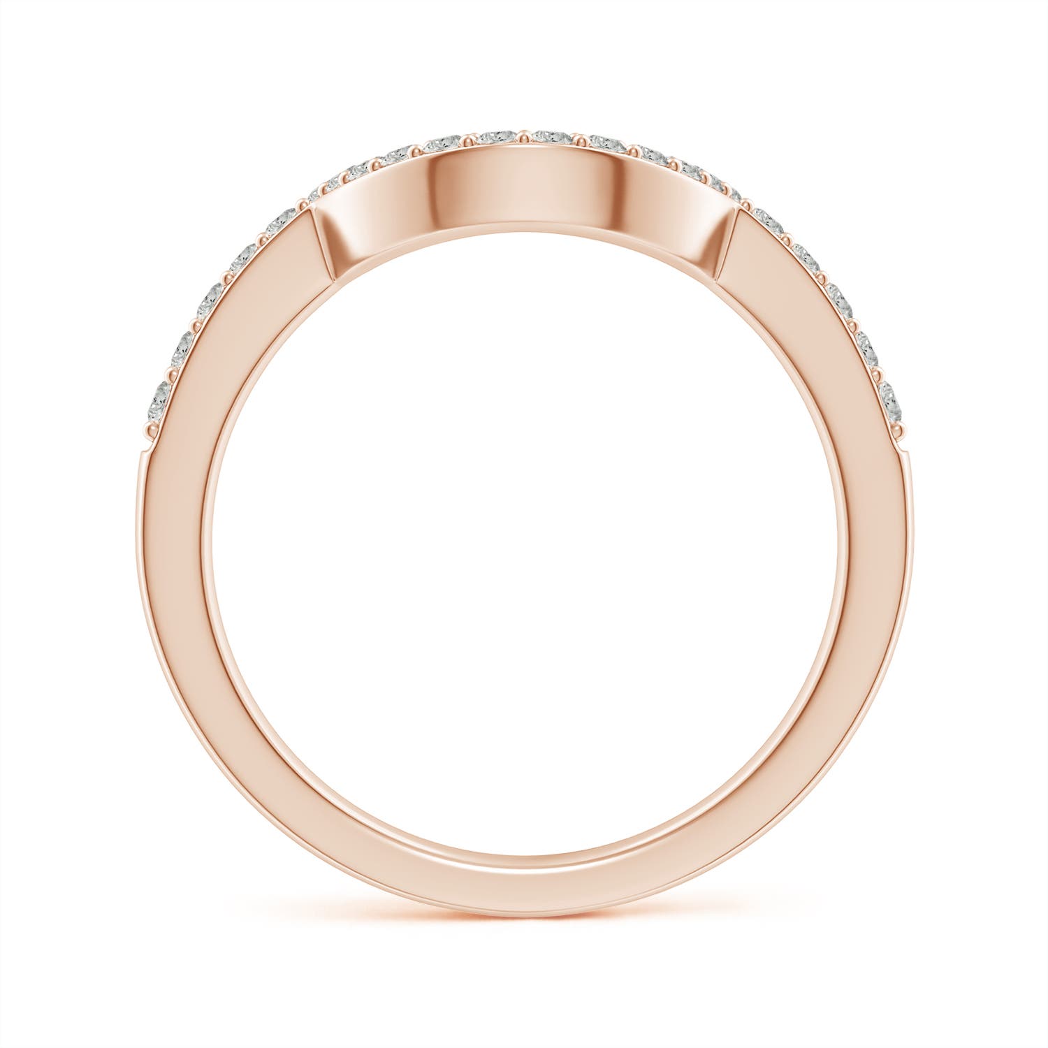 K, I3 / 0.24 CT / 14 KT Rose Gold