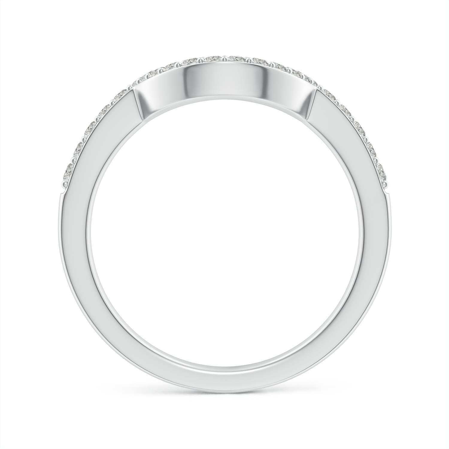 K, I3 / 0.24 CT / 14 KT White Gold