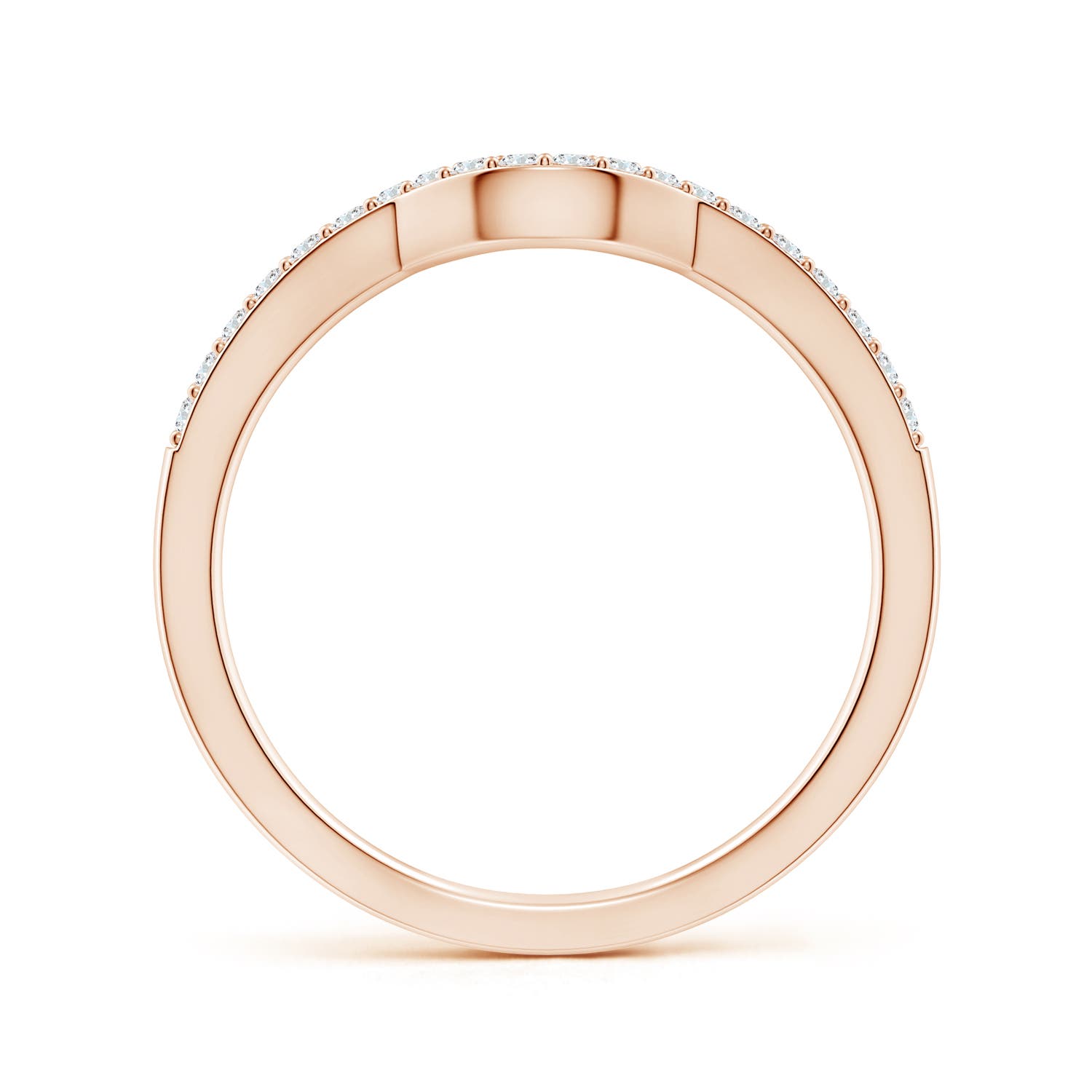 G-H VS / 0.14 CT / 14 KT Rose Gold